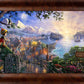Disney Pinocchio Wishes Upon A Star - Personalized Framed Canvas