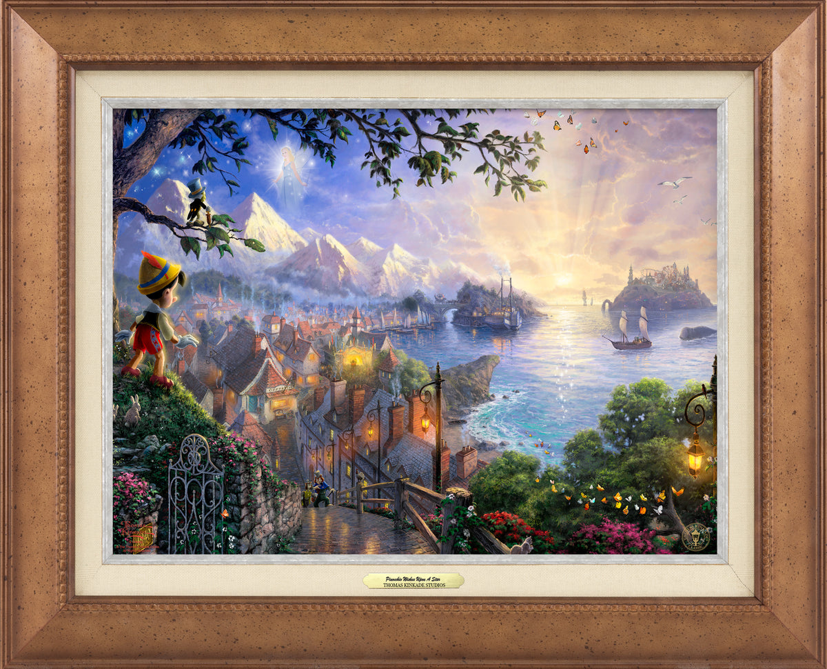 Disney Pinocchio Wishes Upon A Star - Canvas Classics