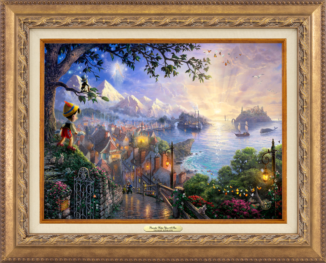 Disney Pinocchio Wishes Upon A Star - Canvas Classics