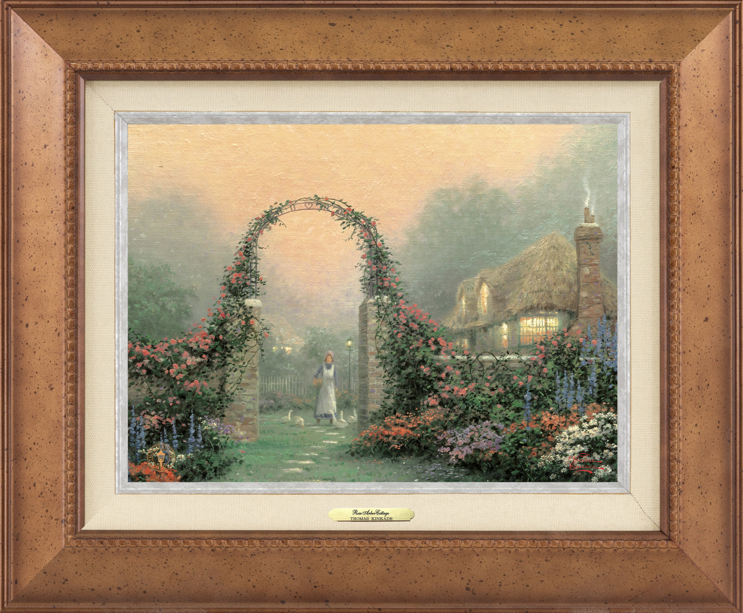 Rose Arbor Cottage, The - Canvas Classics