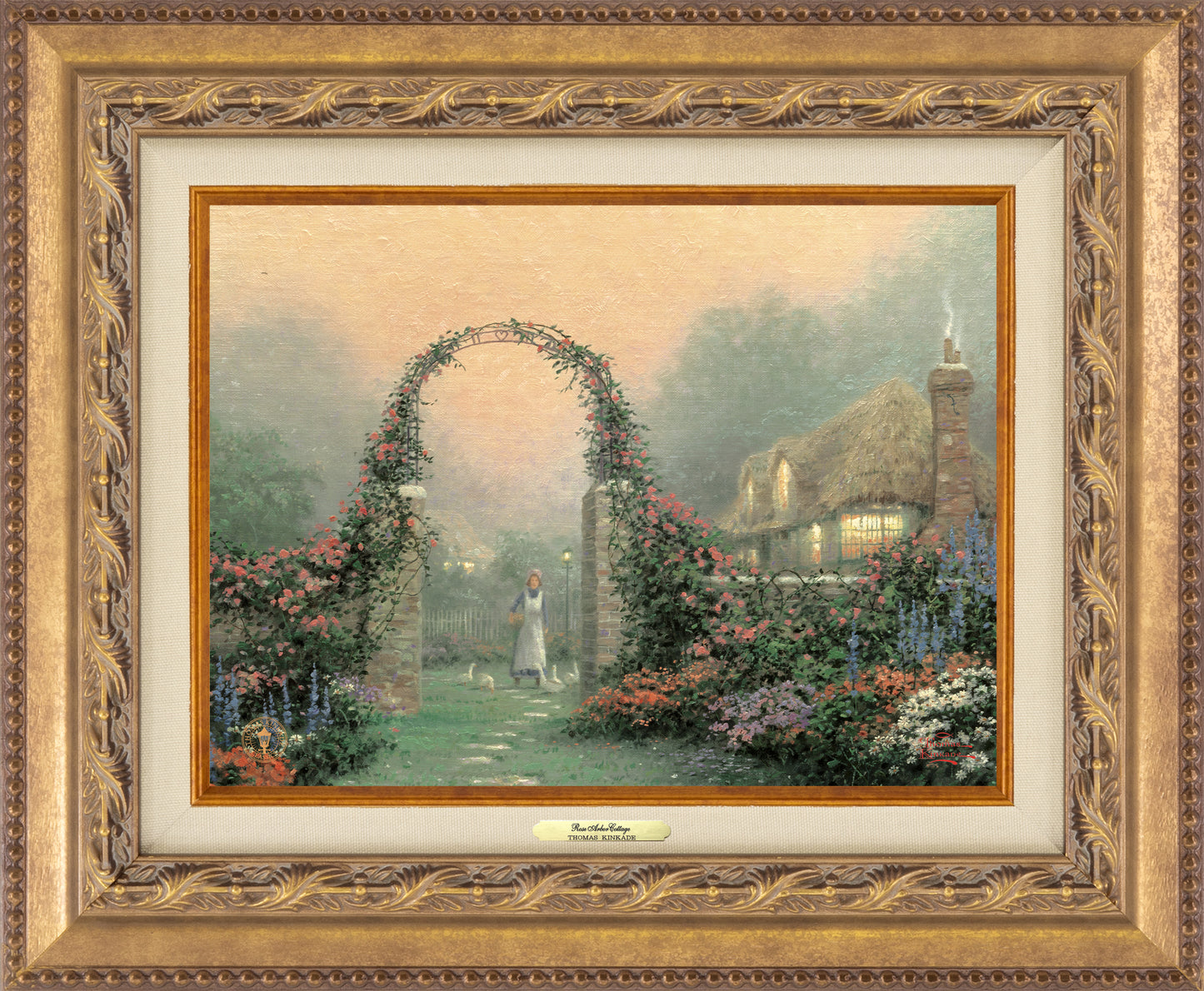 Rose Arbor Cottage, The - Canvas Classics