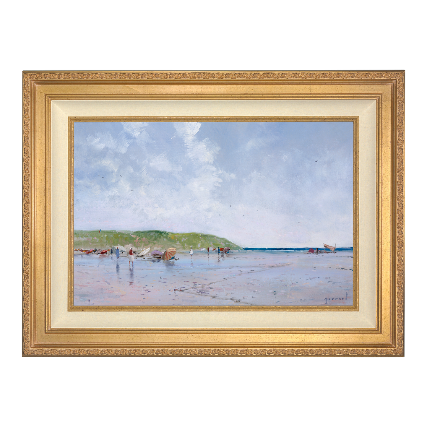 Seaside Umbrellas - Limited Edition Canvas