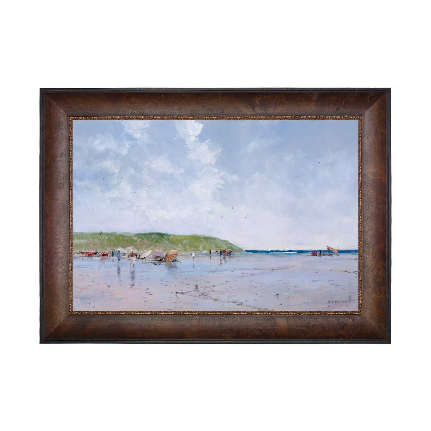 Seaside Umbrellas - Limited Edition Canvas