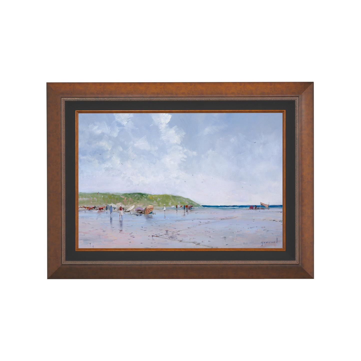 Seaside Umbrellas - Limited Edition Canvas