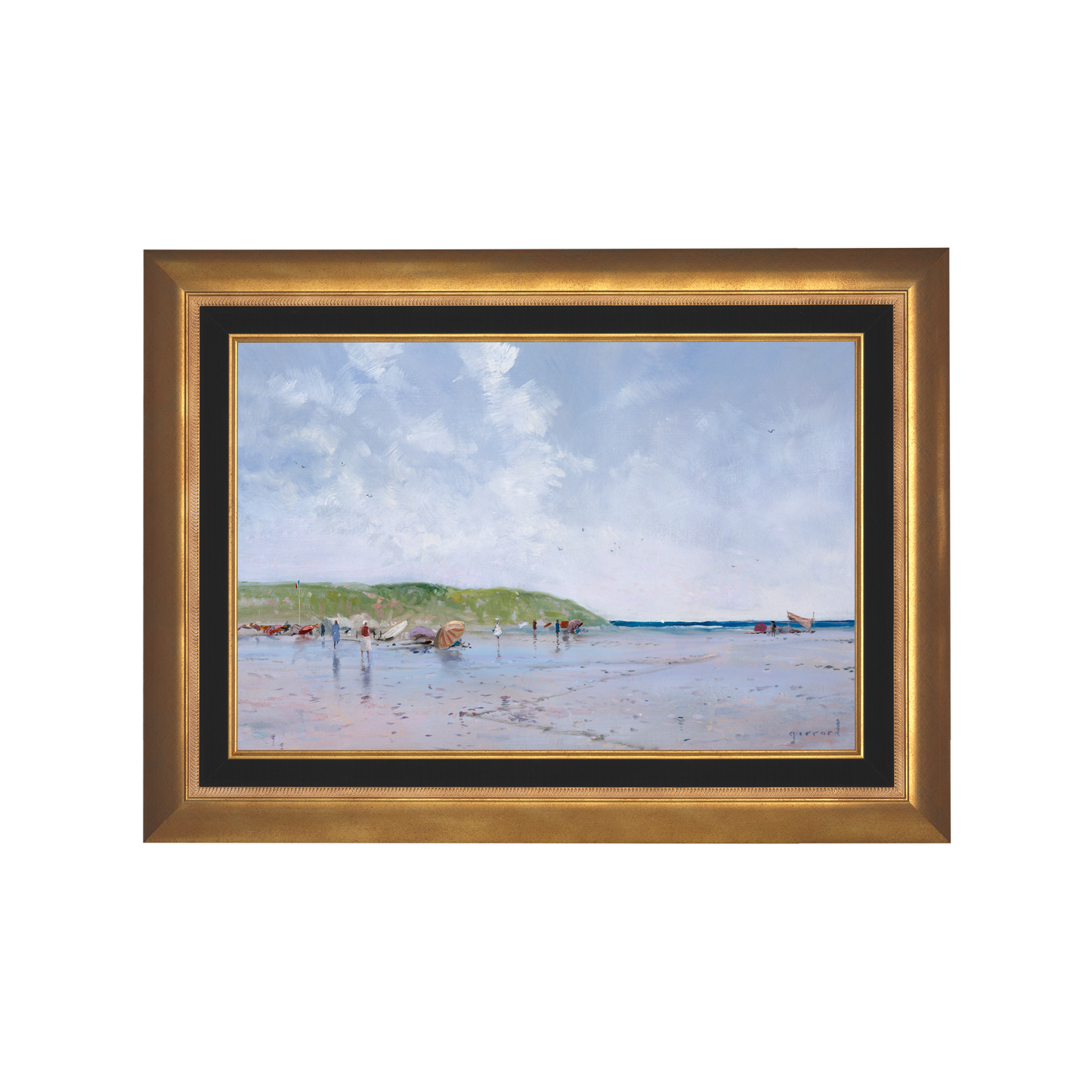 Seaside Umbrellas - Limited Edition Canvas