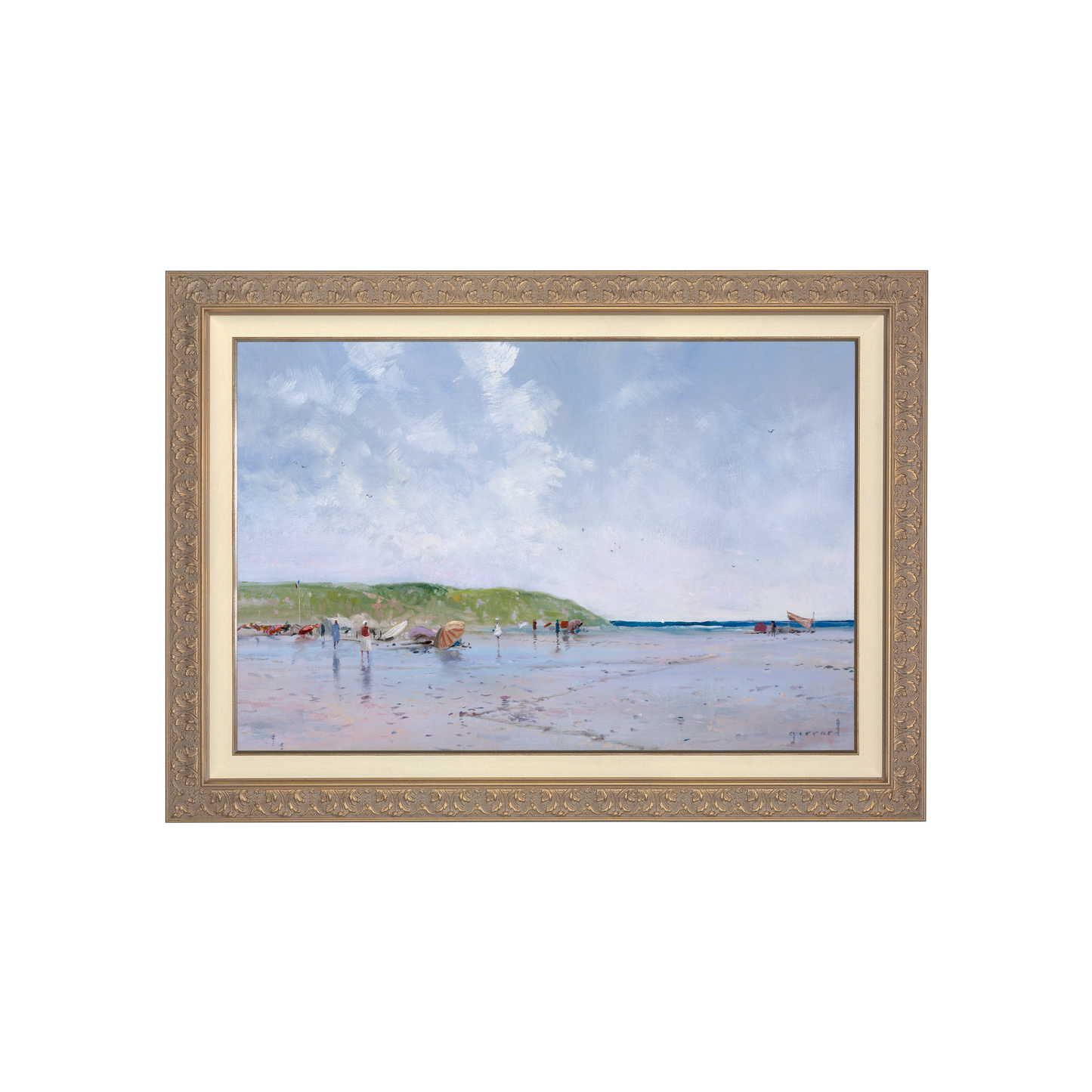 Seaside Umbrellas - Limited Edition Canvas