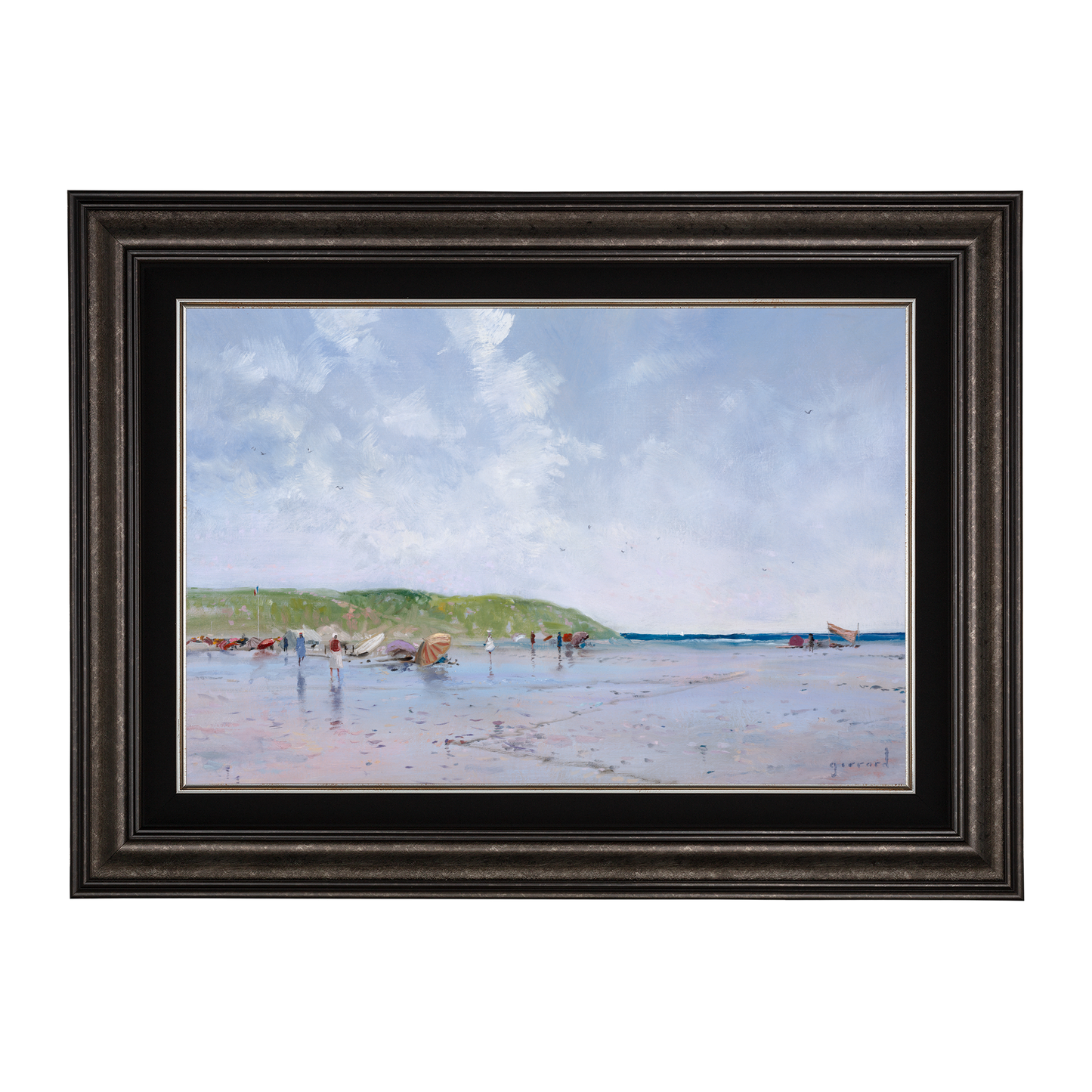 Seaside Umbrellas - Limited Edition Canvas