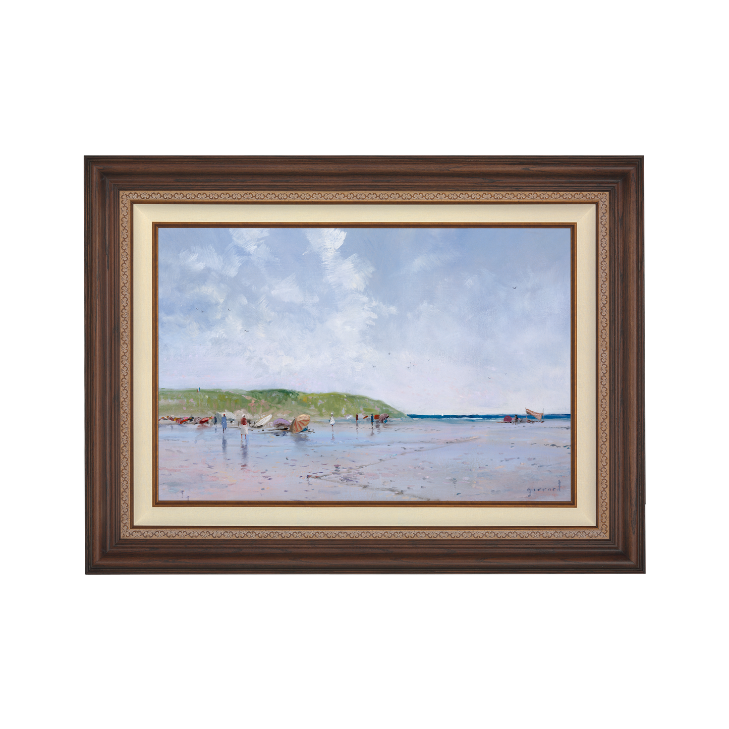 Seaside Umbrellas - Limited Edition Canvas