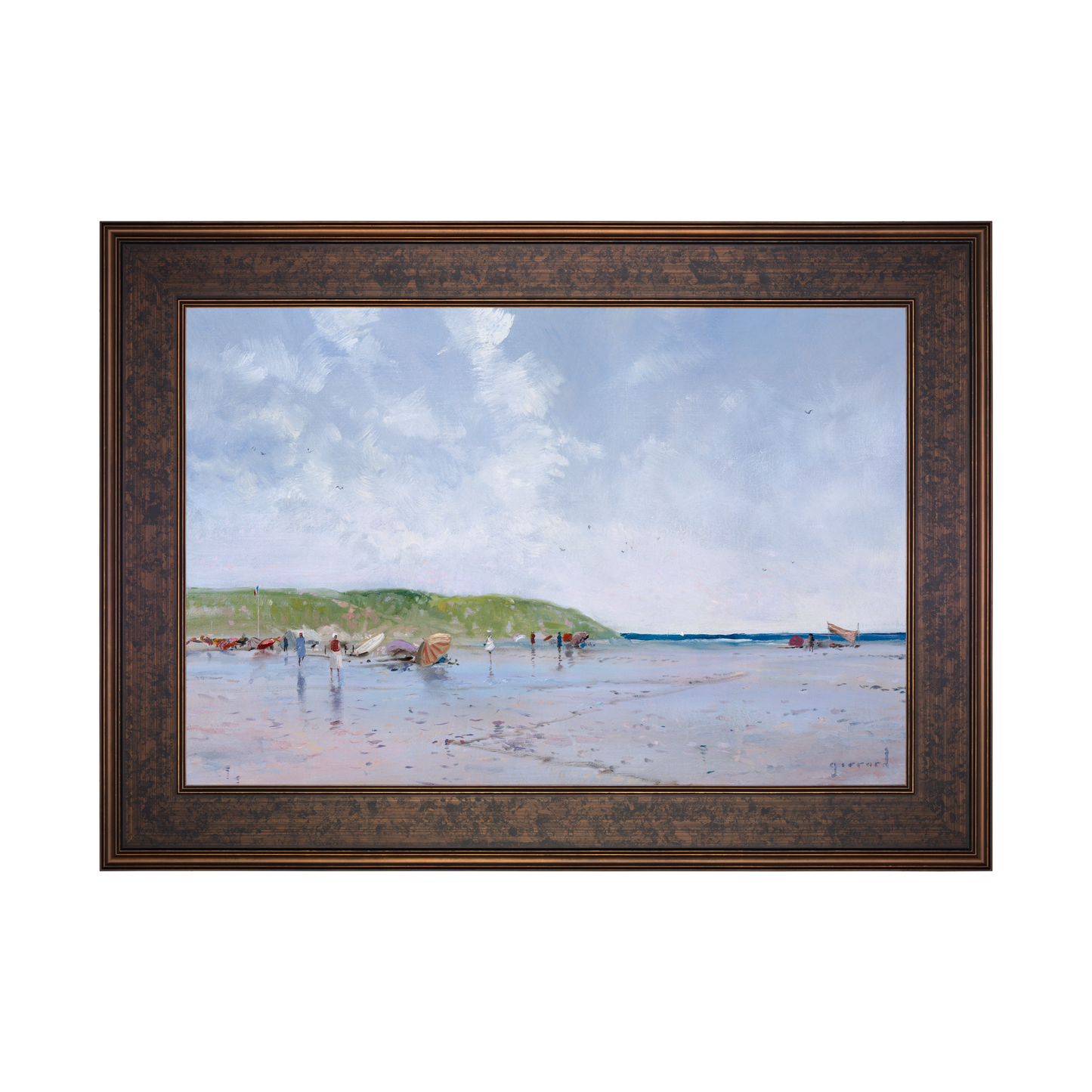 Seaside Umbrellas - Limited Edition Canvas