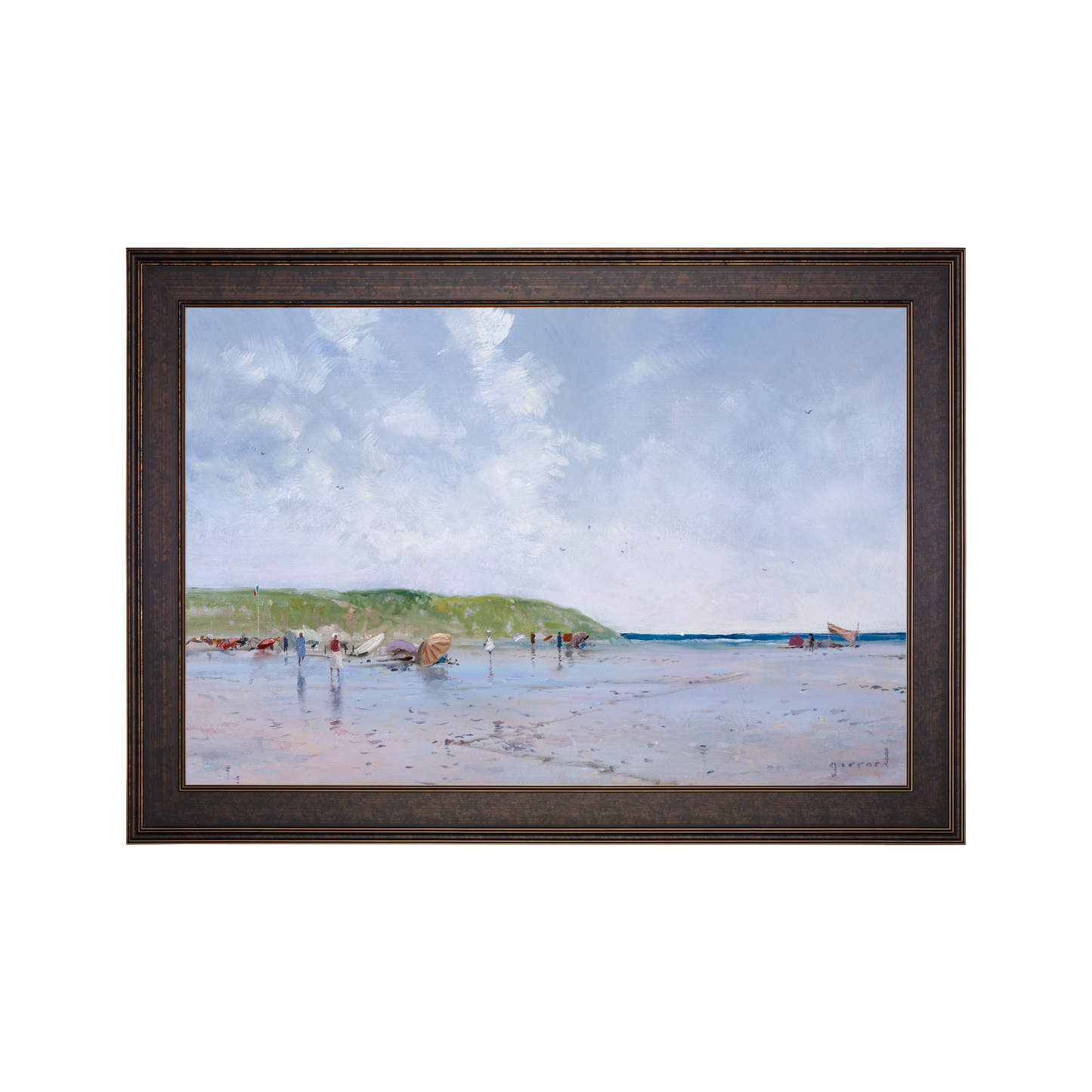 Seaside Umbrellas - Limited Edition Canvas
