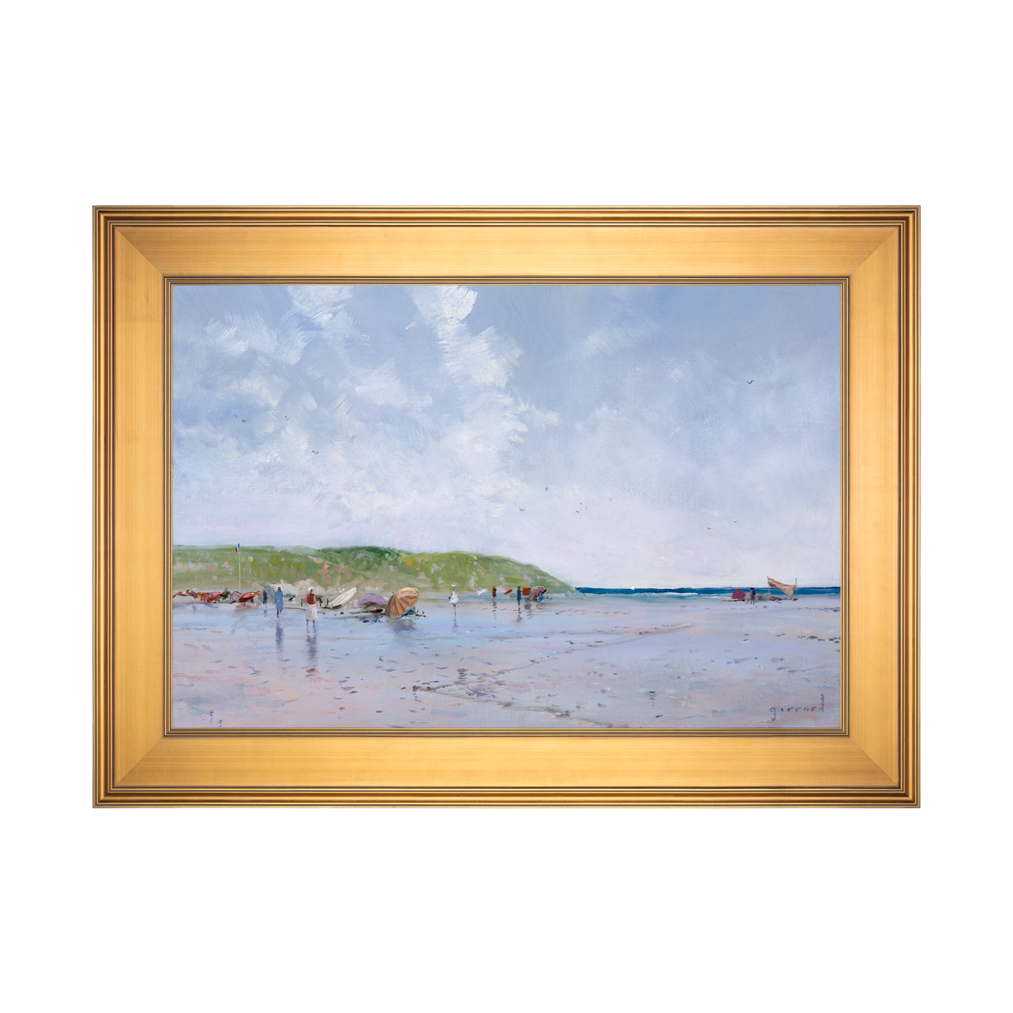 Seaside Umbrellas - Limited Edition Canvas