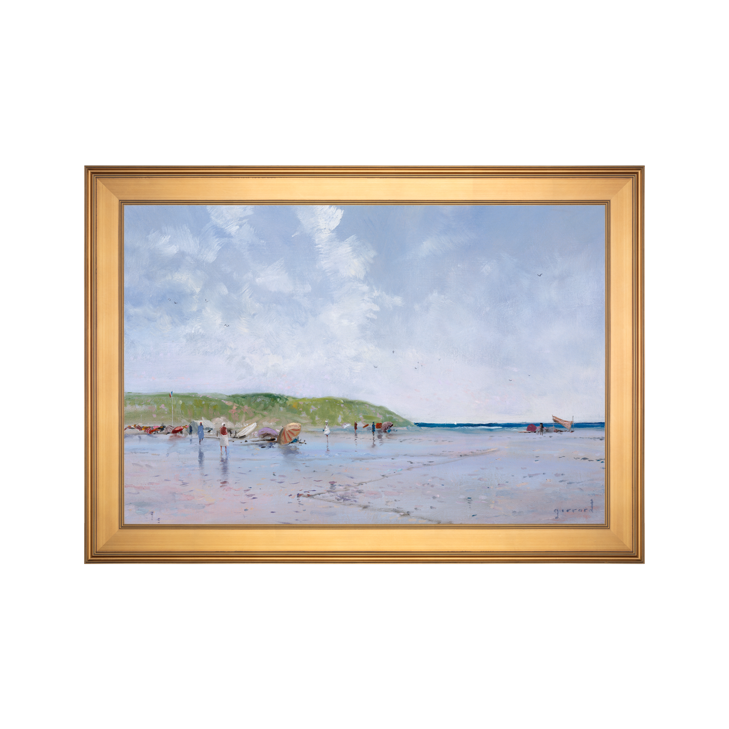 Seaside Umbrellas - Limited Edition Canvas