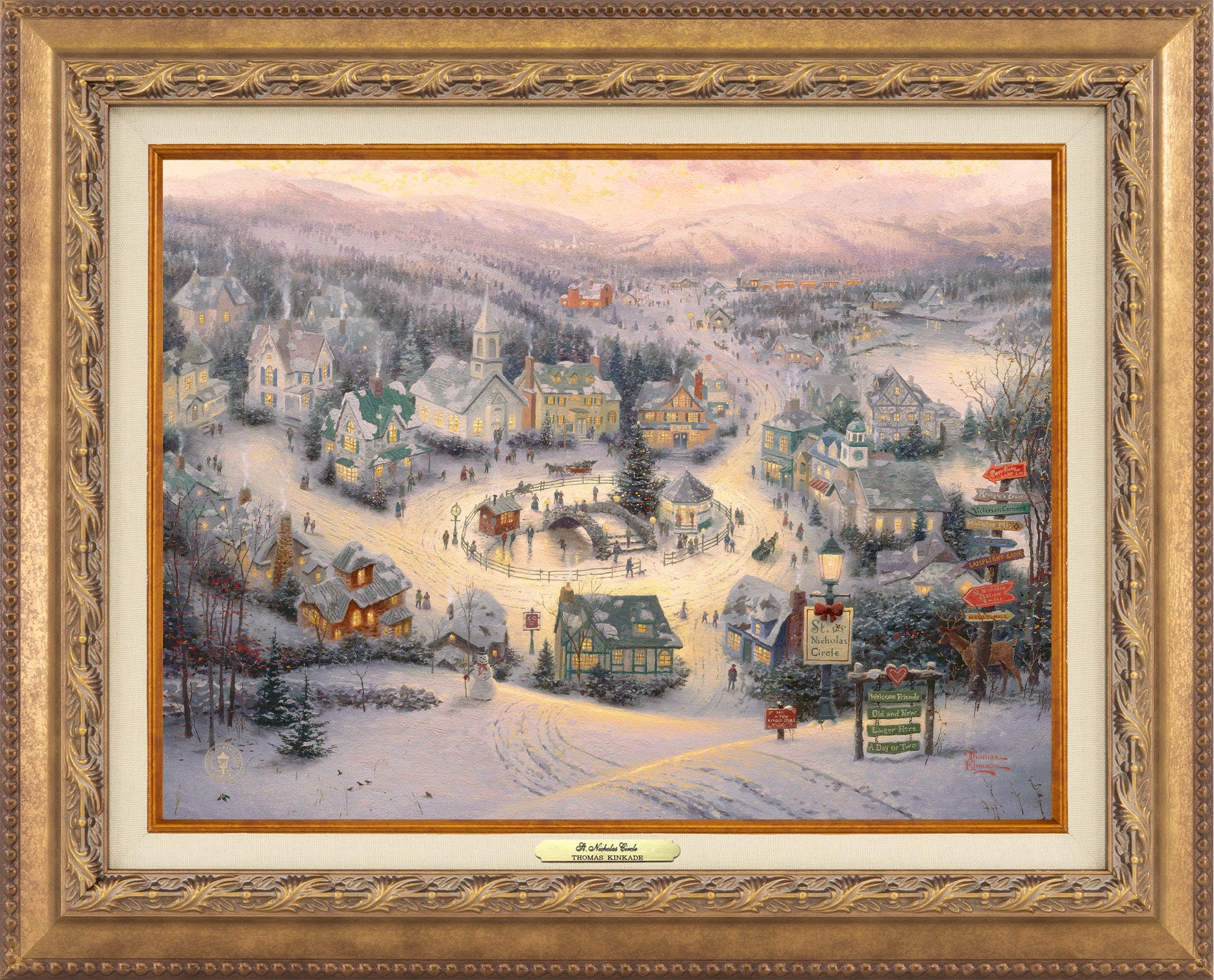 Shop St. Nicholas Circle - Canvas Classics Wall Art From Thomas