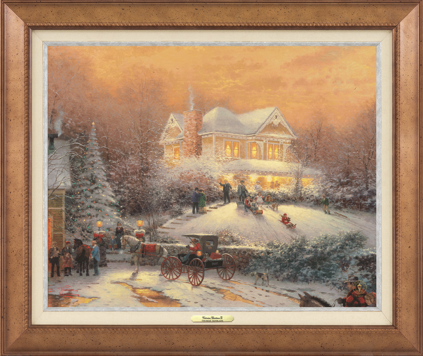 Victorian Christmas II - Canvas Classics