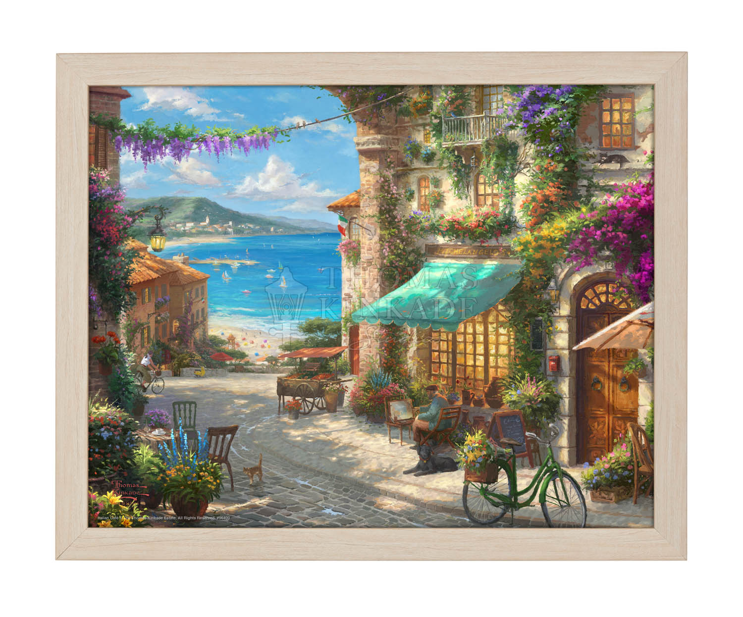 Shop Italian Café - Art Prints Wall Art From Thomas Kinkade Studios