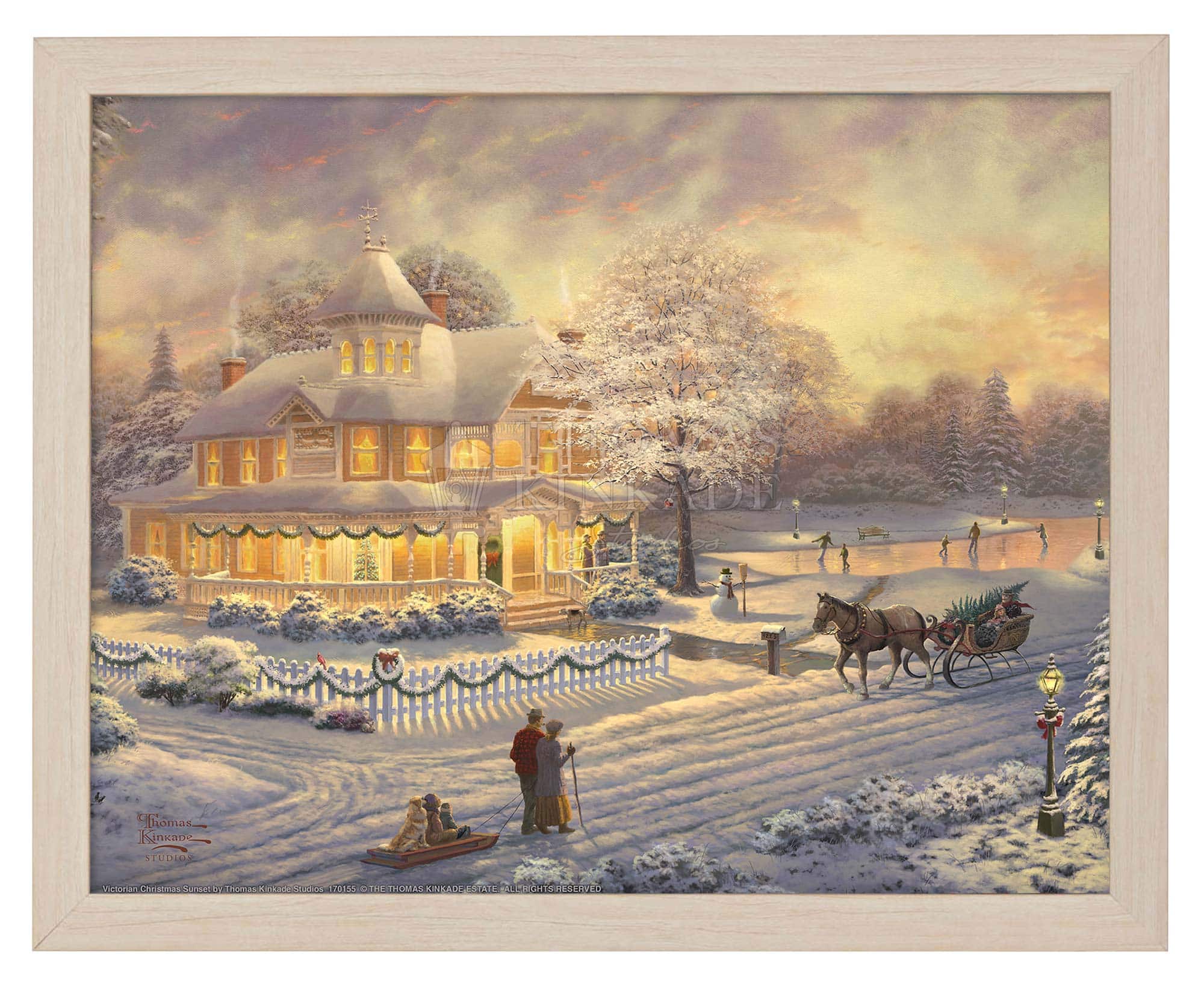 Shop Victorian Christmas Sunset - 11