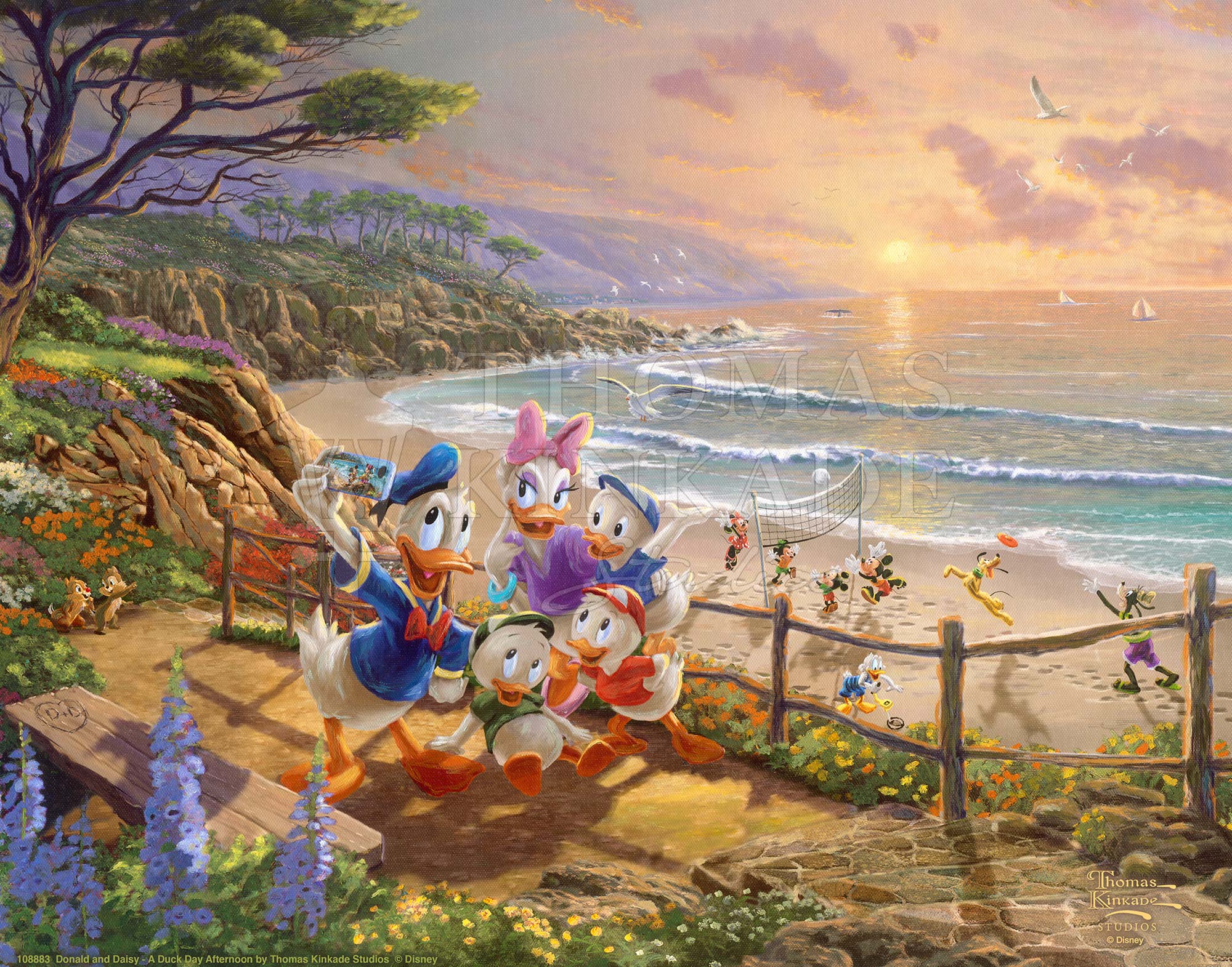 Disney Donald and Daisy - A Duck Day Afternoon - Art Prints