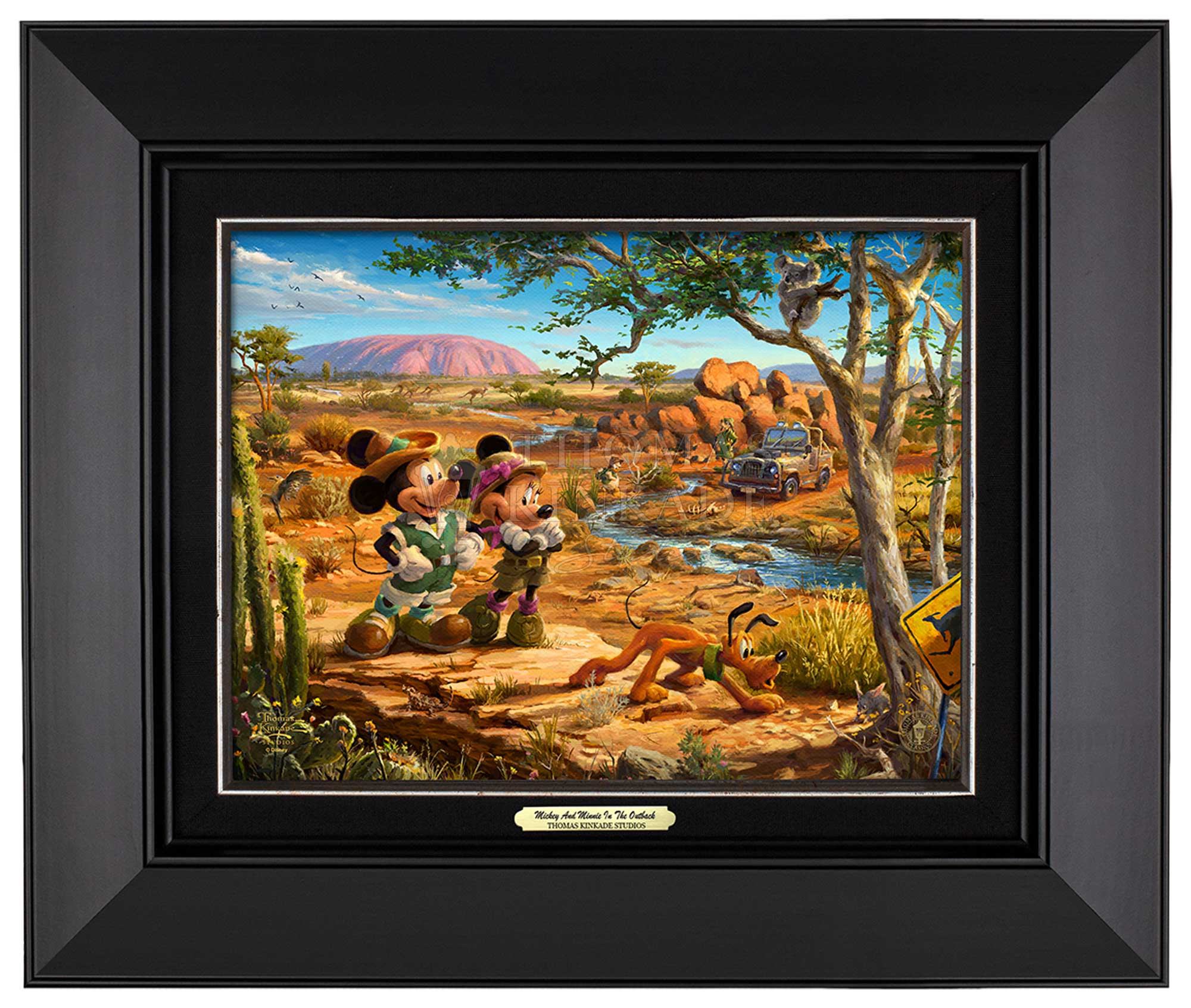 Disney Mickey and Minnie in the Outback - Canvas Classics Canvas