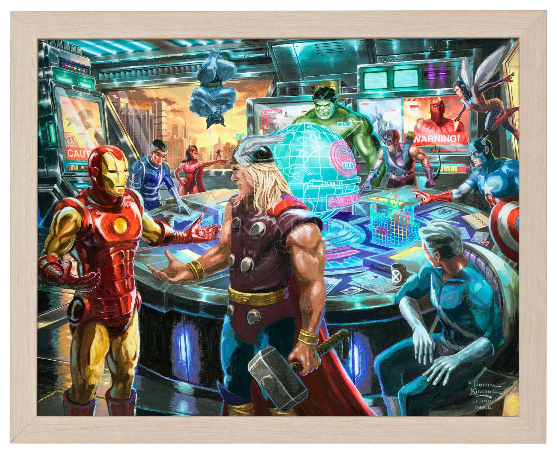 The Avengers - Art Prints Art Prints From Thomas Kinkade Studios display picture 1