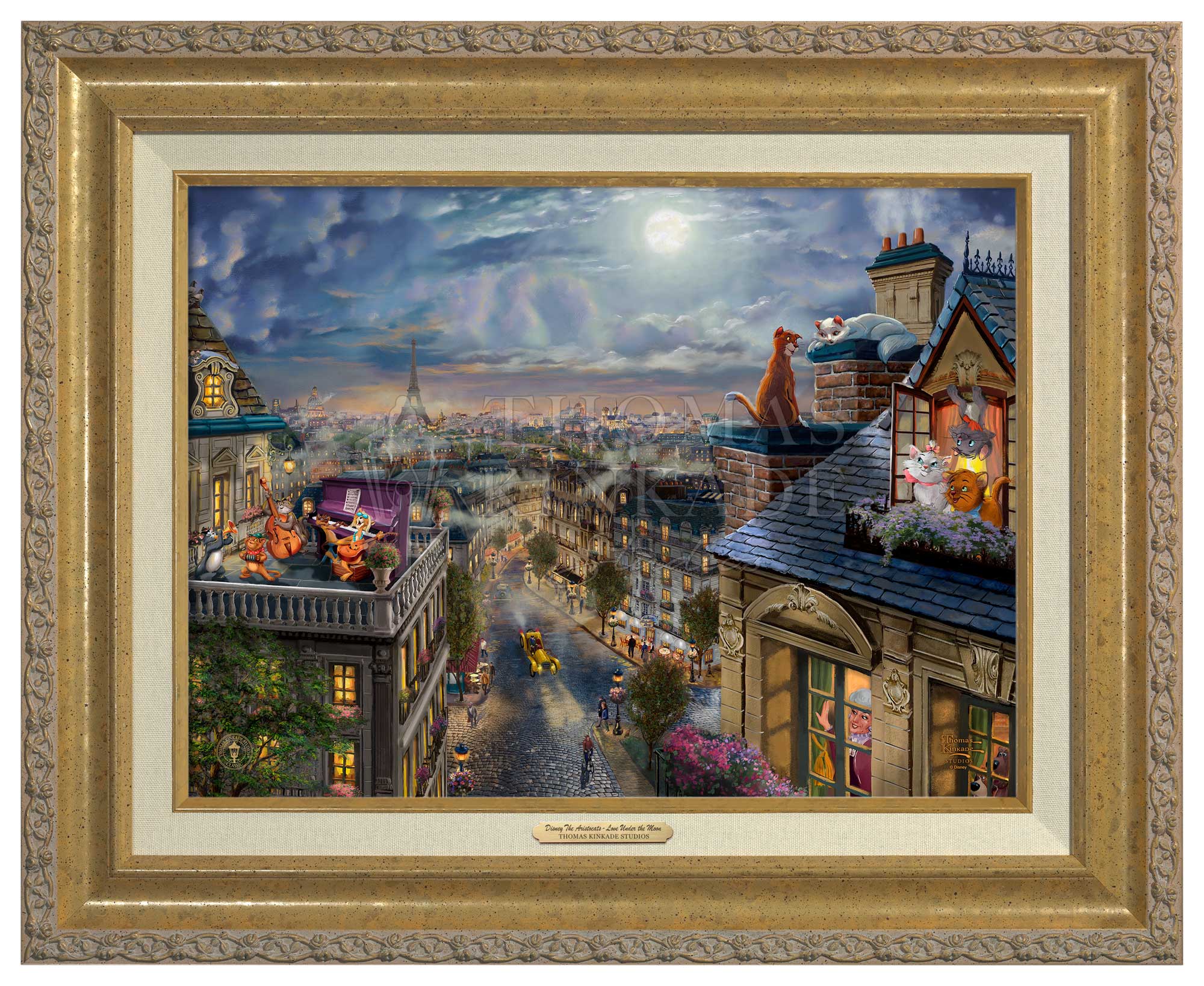 Shop Disney The Aristocats - Love Under the Moon - Canvas Classics