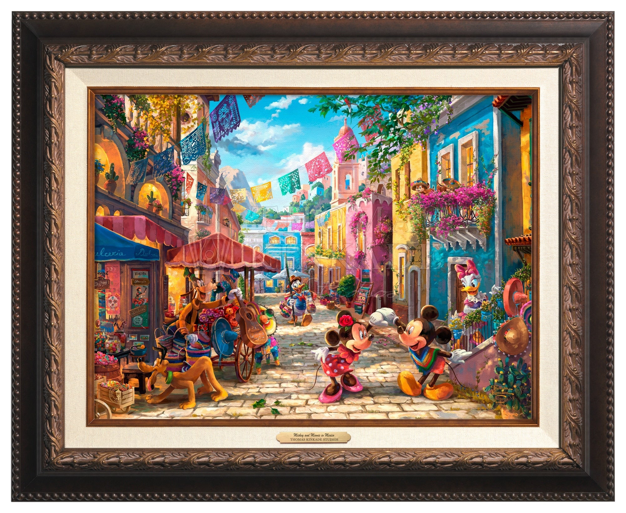 Disney Mickey and Minnie in Mexico – Thomas Kinkade Studios
