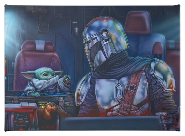 The Mandalorian™ - Two for the Road - 10" x 14" Gallery Wrapped Canvas