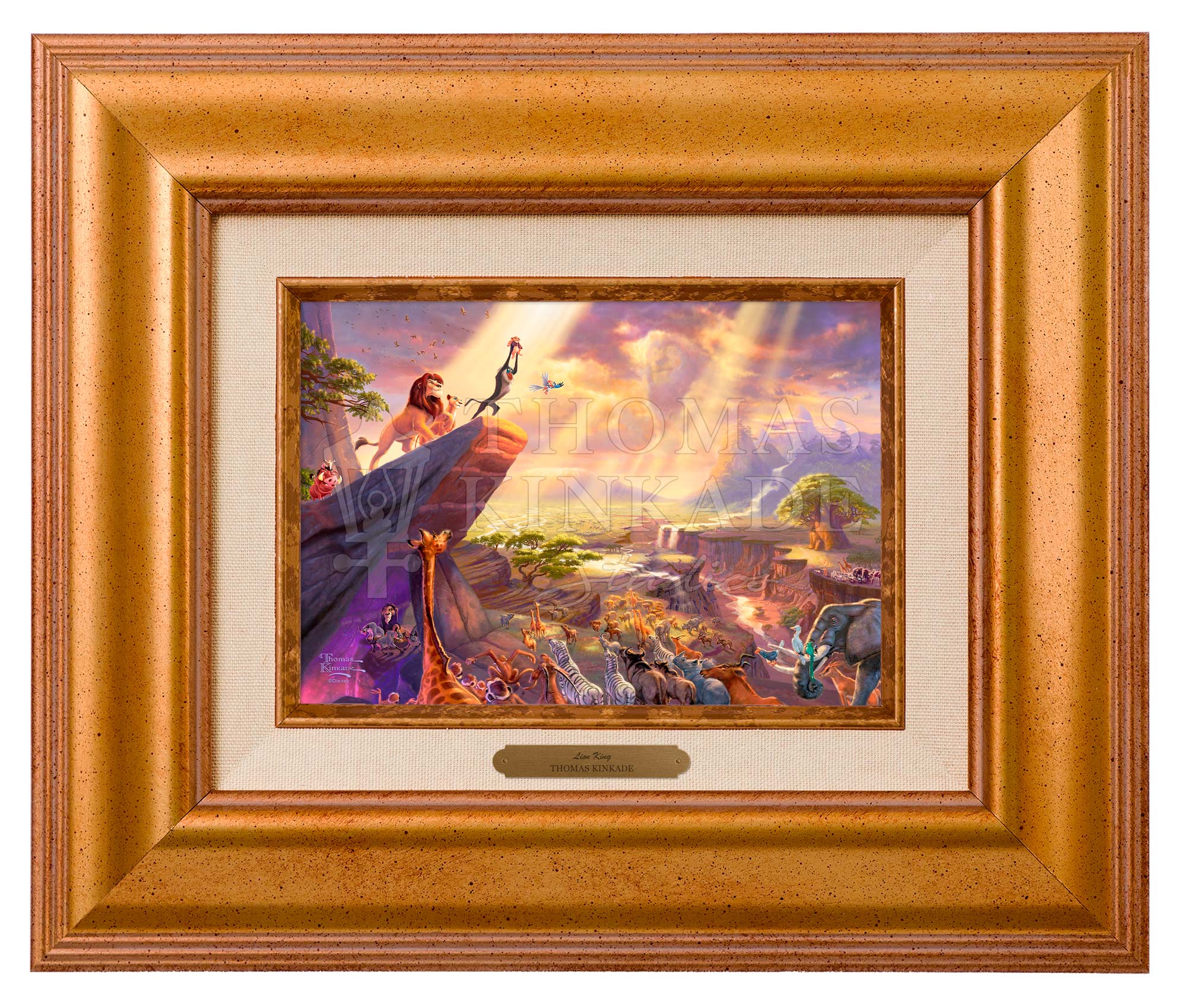 Shop Disney The Lion King - Brushworks Wall Art From Thomas