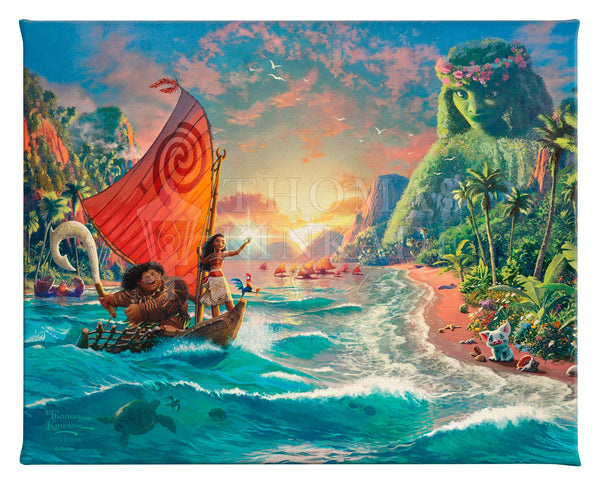 Disney Moana - 8" x 10" Gallery Wrapped Canvas