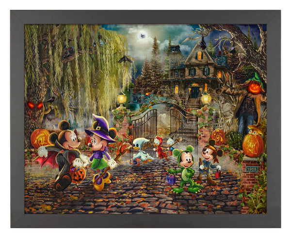 Disney Mickey and Minnie Halloween Fun - Art Prints