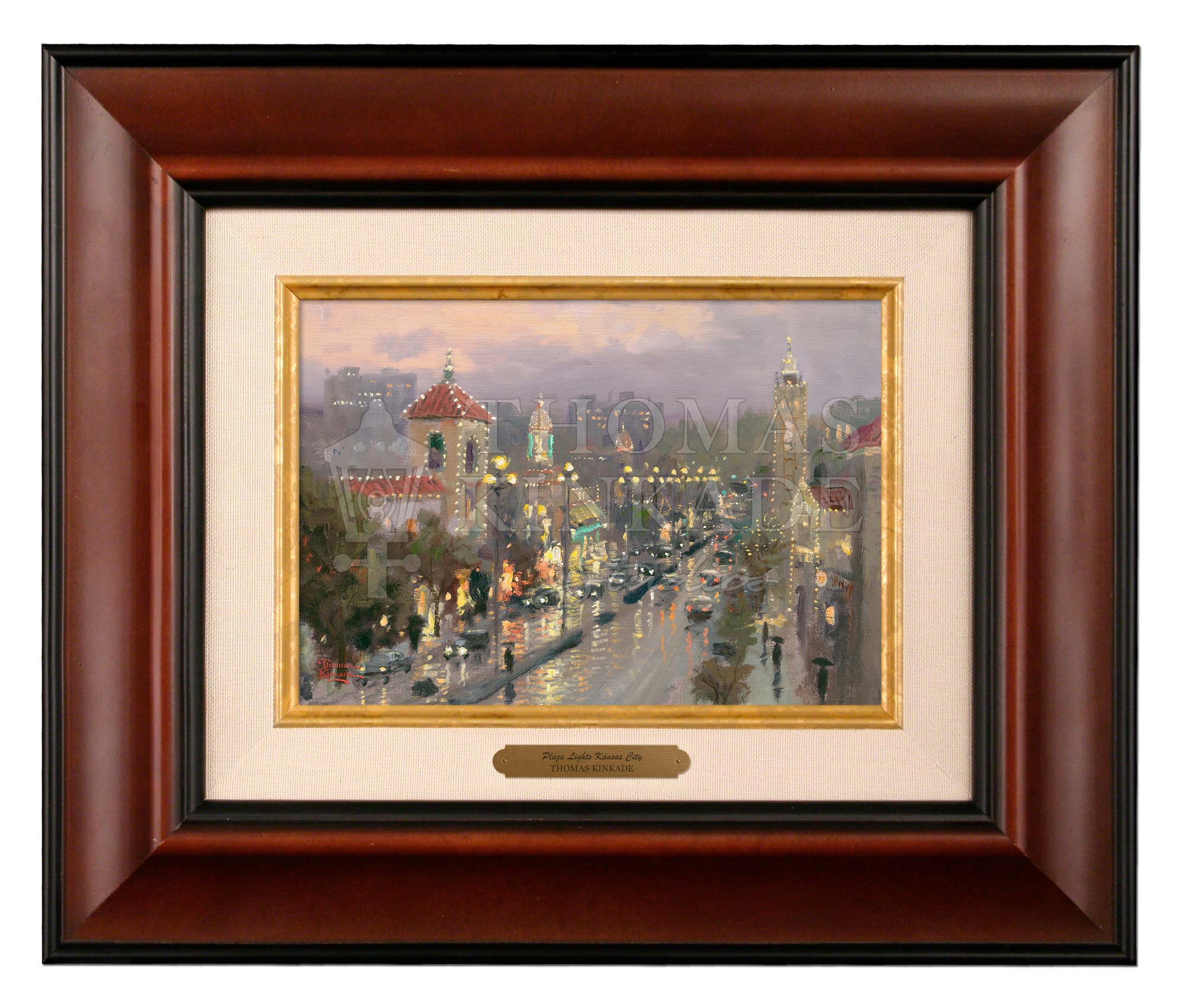 Plaza Lights, Kansas City - Brushworks – Thomas Kinkade Studios