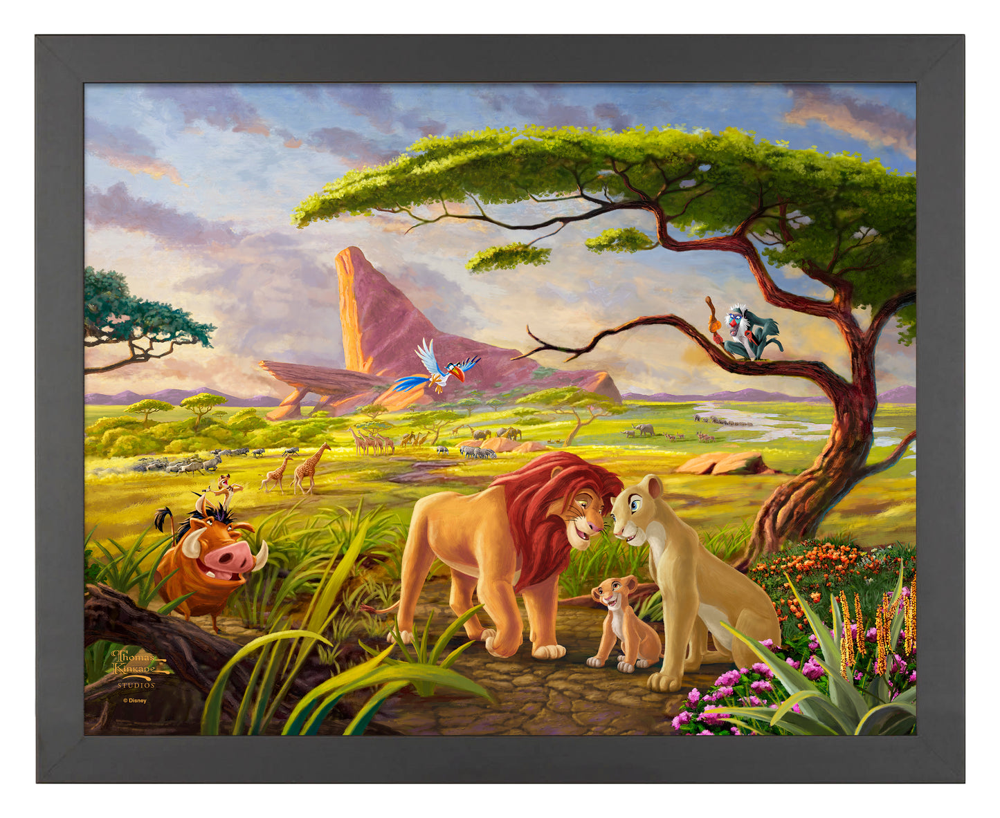 FRA_Disney_LionKingRememberWhoYouAre_153354_11x14_Framed_Black.jpg