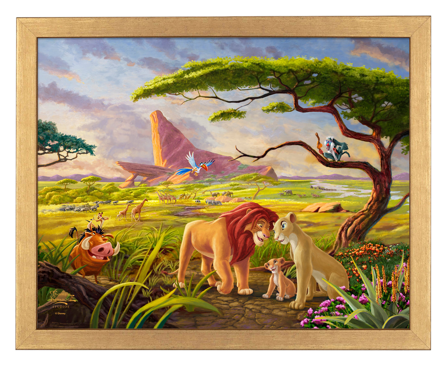 FRA_Disney_LionKingRememberWhoYouAre_153355_11x14_Framed_Gold.jpg