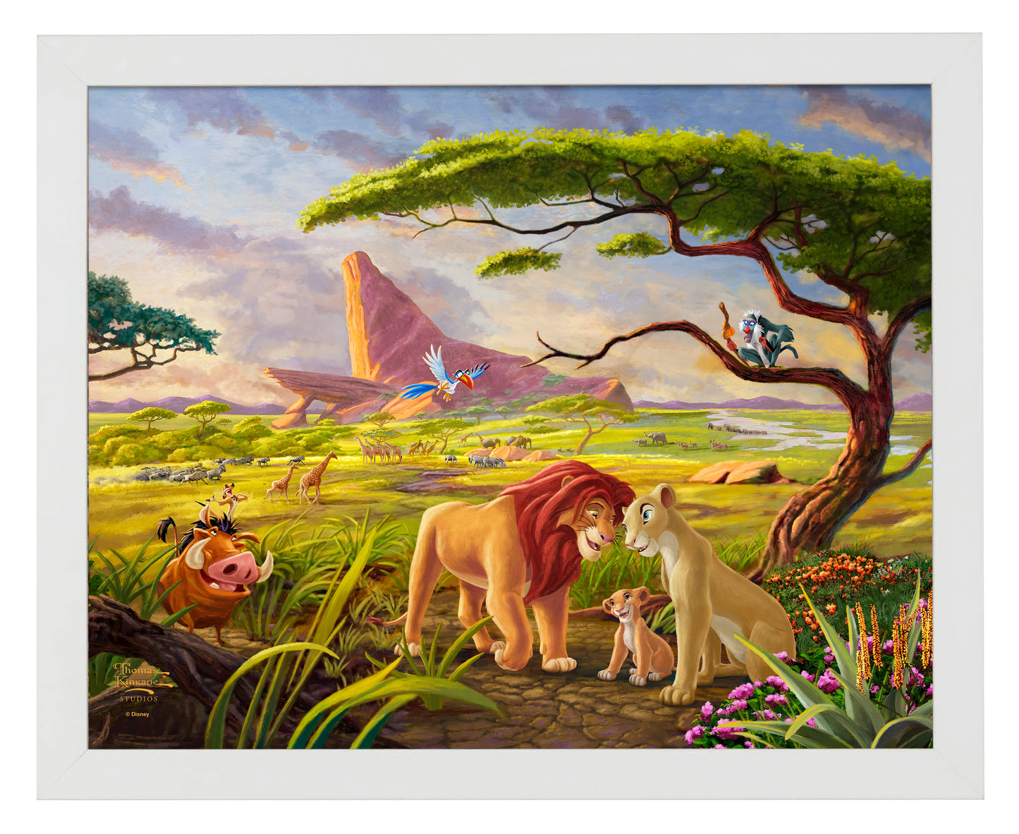 FRA_Disney_LionKingRememberWhoYouAre_153358_11x14_Framed_White.jpg