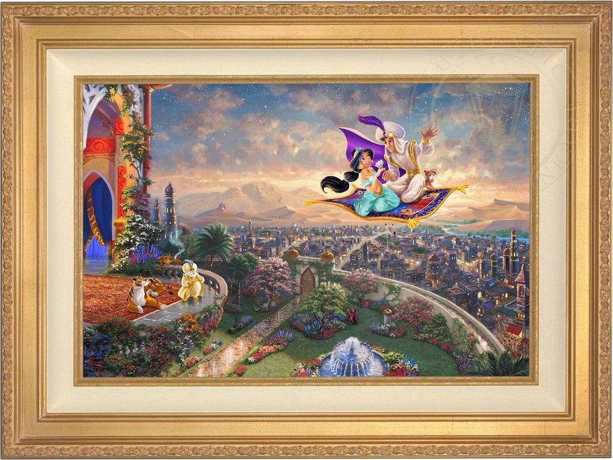 Shop Disney Aladdin - Limited Edition Canvas Wall Art From Thomas