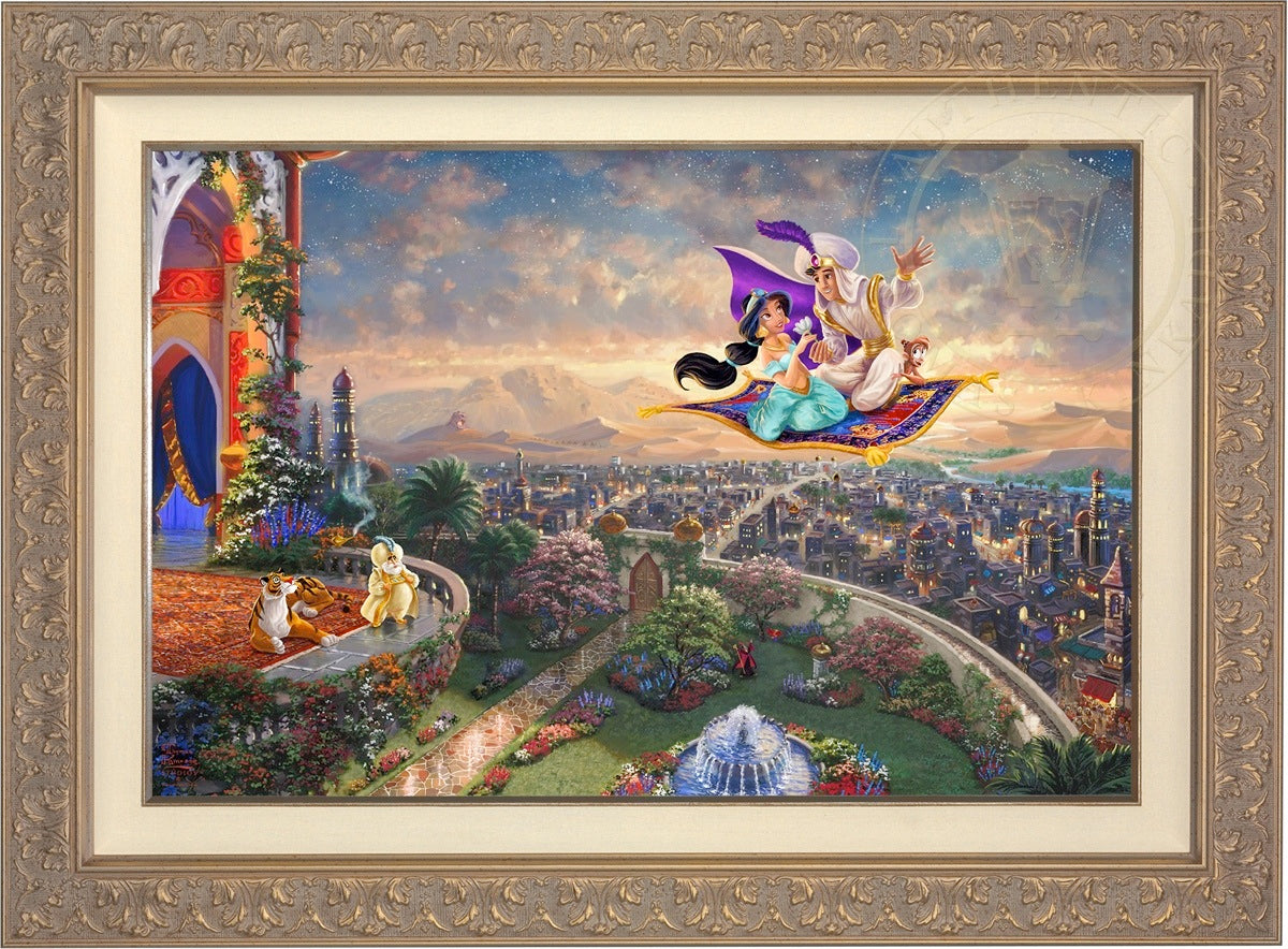 Shop Disney Aladdin - Limited Edition Canvas Wall Art From Thomas