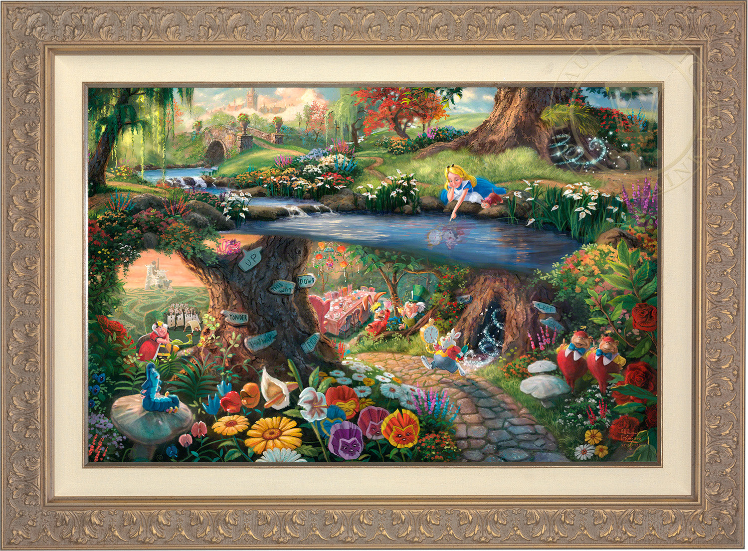 Shop Disney Alice in Wonderland - Jewel Edition Art Wall Art From