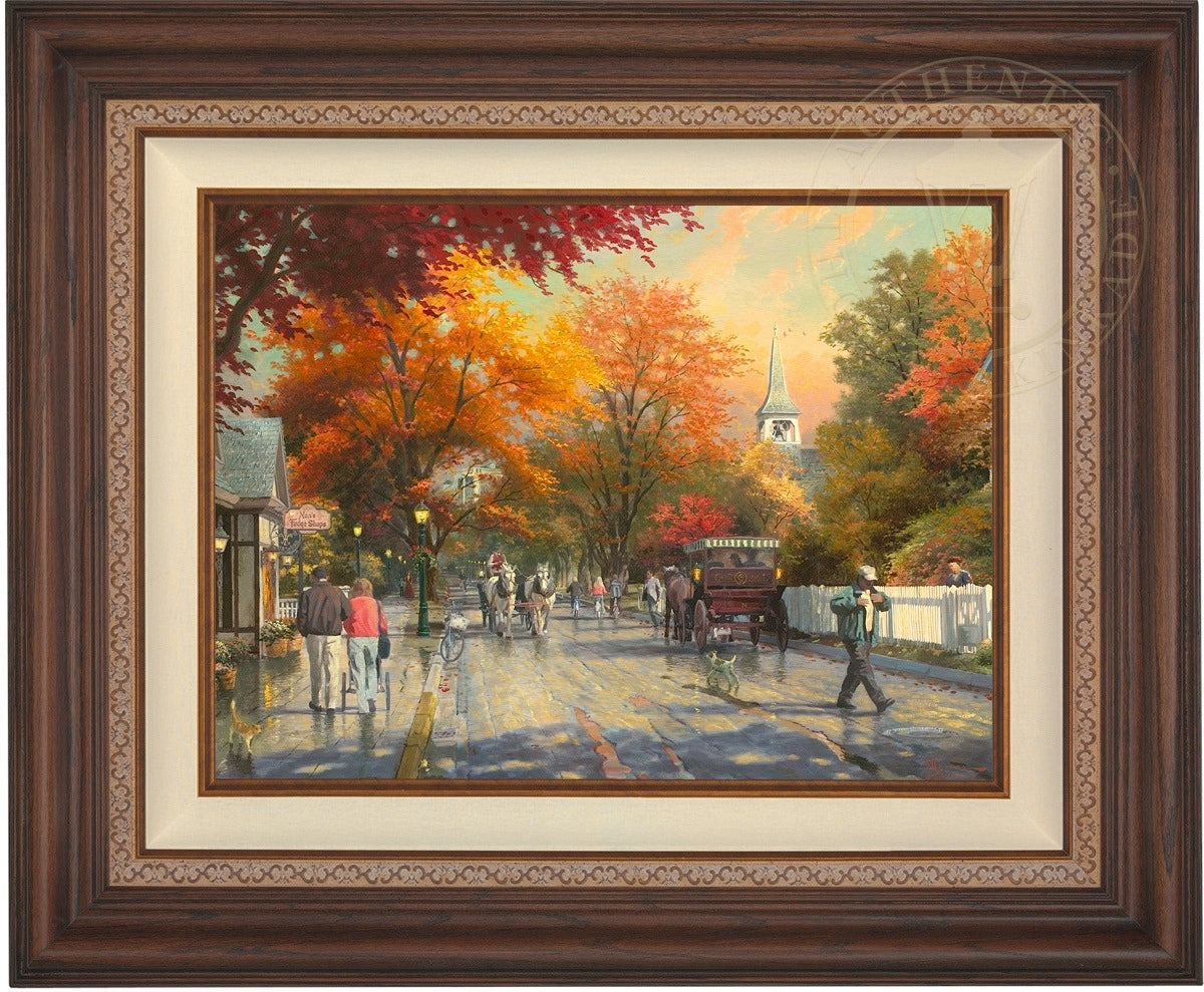 Shop Autumn on Mackinac Island - Limited Edition Canvas Wall Art