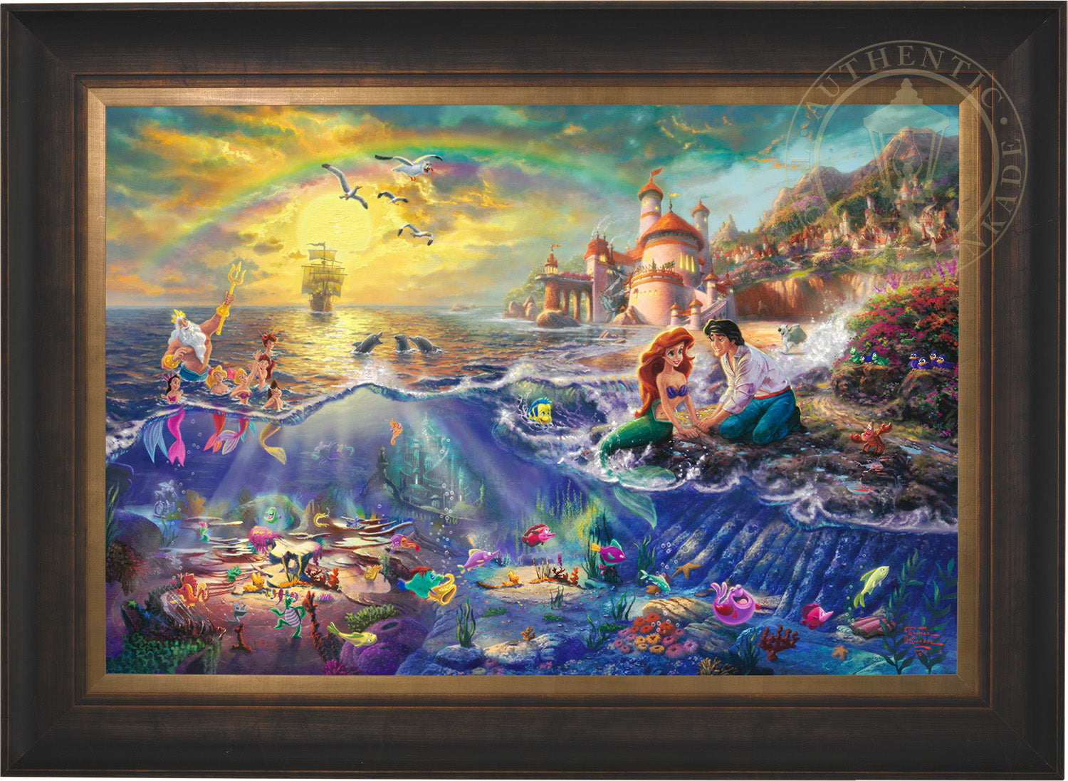 Shop Disney The Little Mermaid - Jewel Edition Art Wall Art From