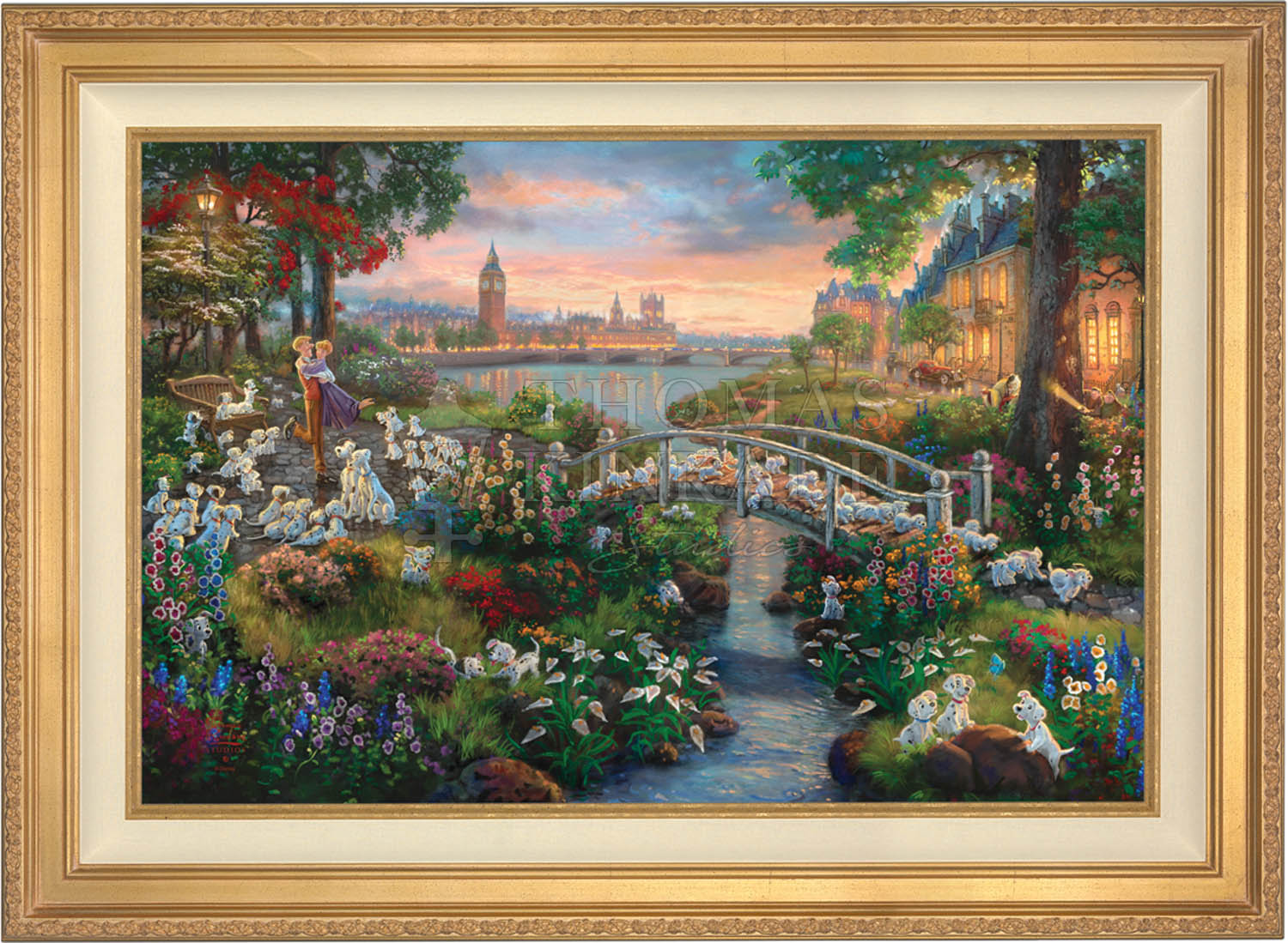 Disney 101 Dalmatians - Limited Edition Canvas – Thomas Kinkade