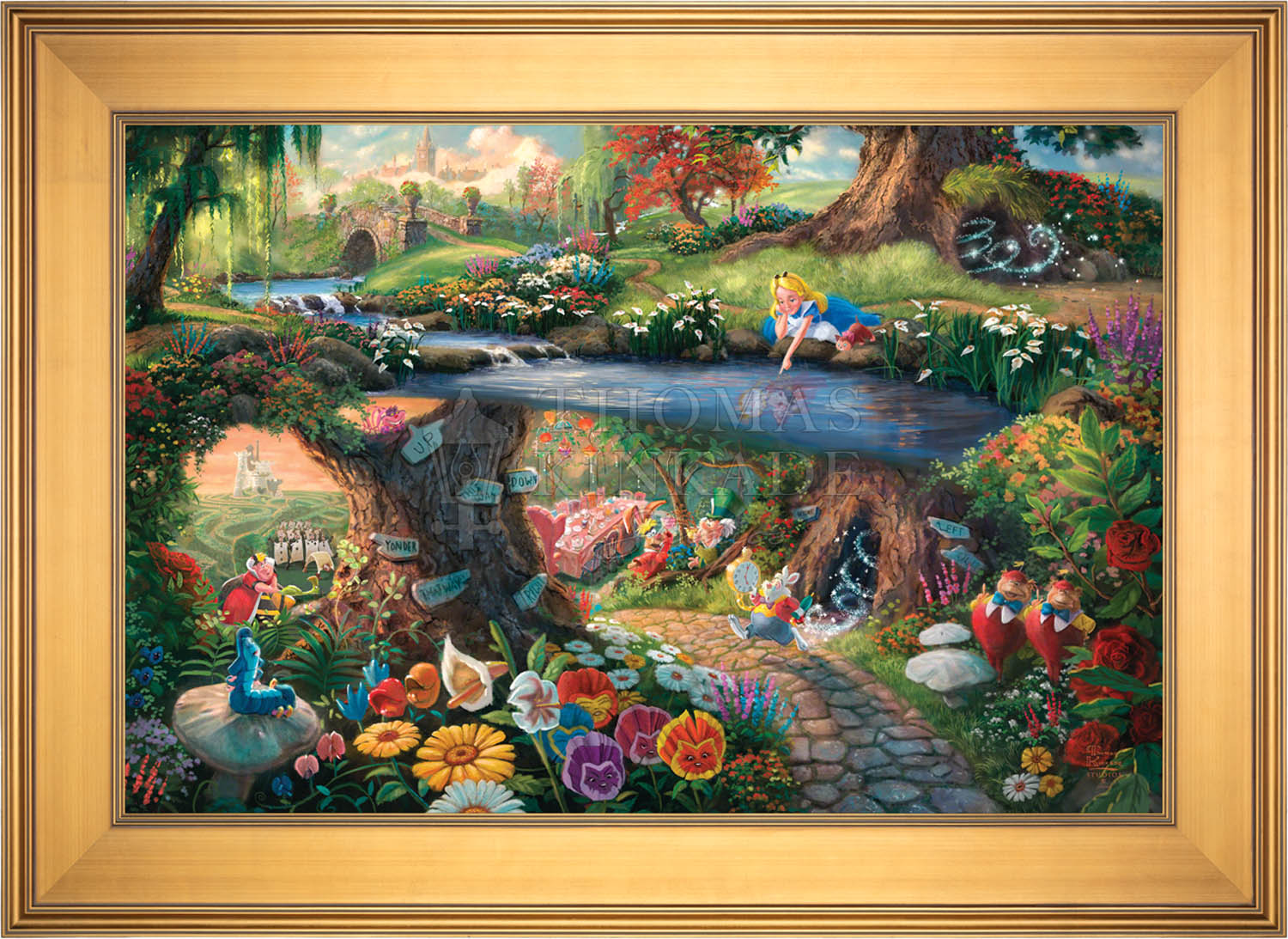 Shop Disney Alice in Wonderland - Limited Edition Canvas Wall Art