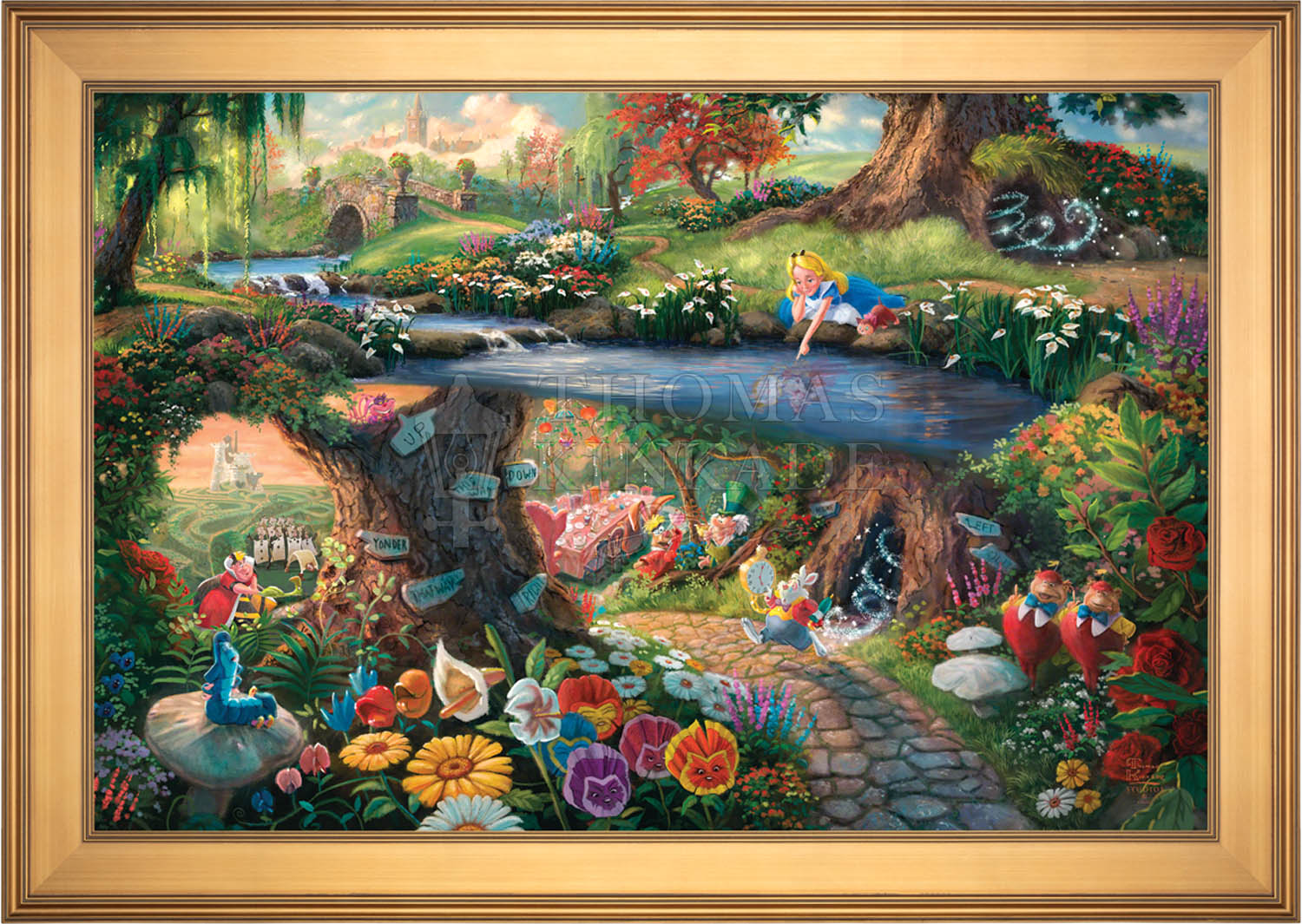 Shop Disney Alice in Wonderland - Jewel Edition Art Wall Art From