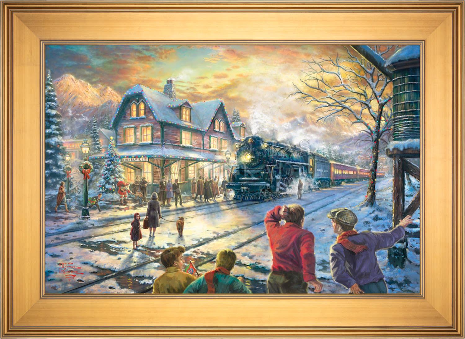 Shop All Aboard for Christmas - Limited Edition Canvas Wall Art