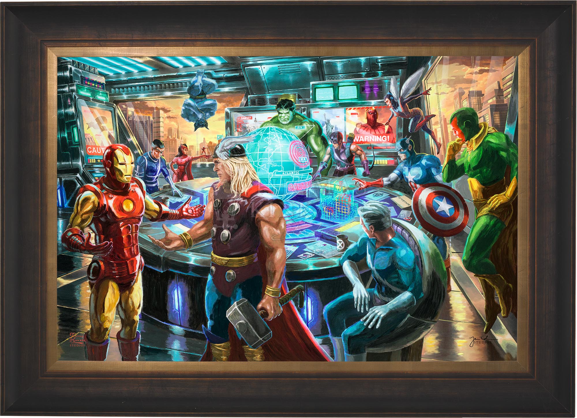 The Avengers - Limited Edition Canvas Limited Edition Canvas From