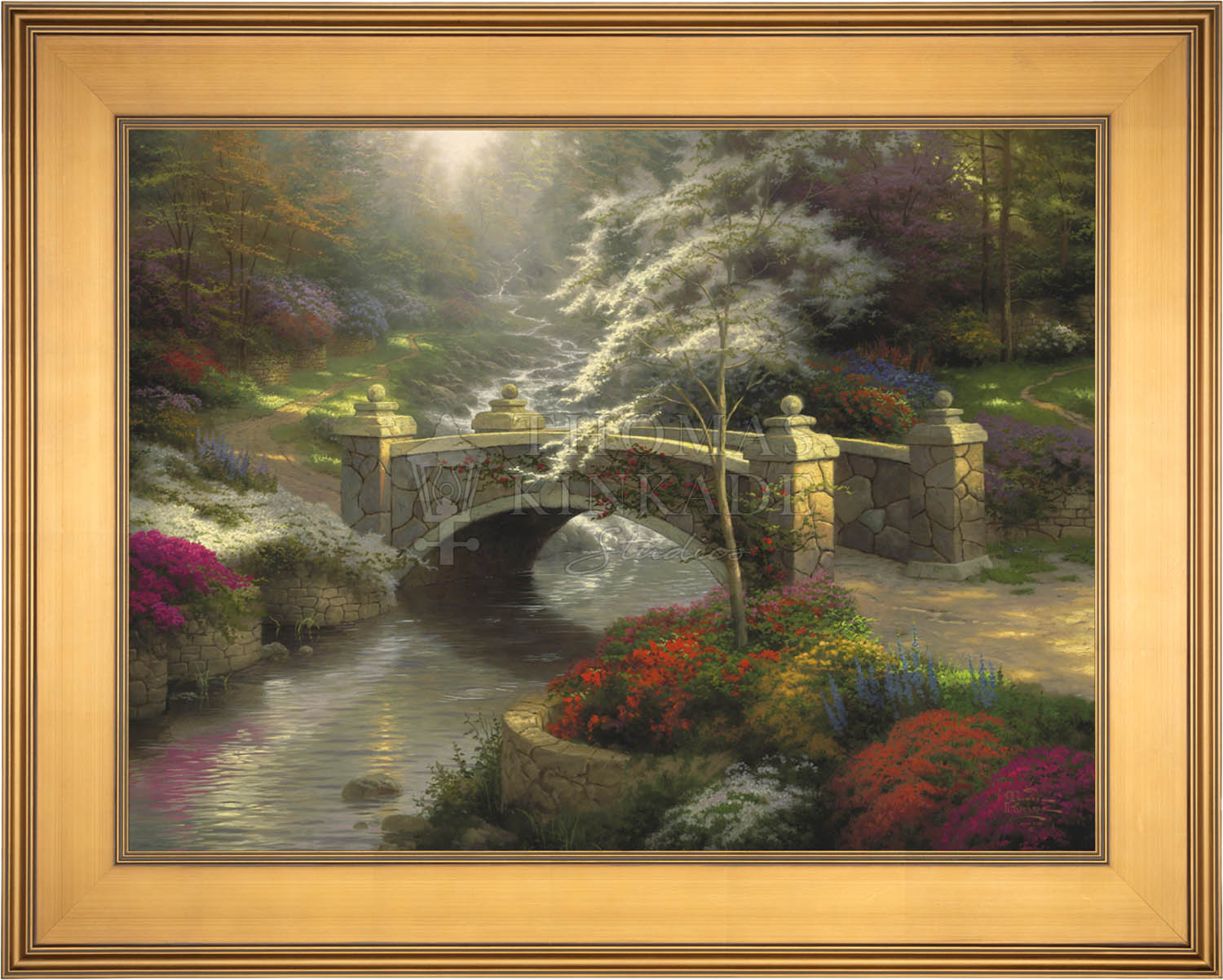 Bridge of Hope - Limited Edition Canvas – Thomas Kinkade Studios