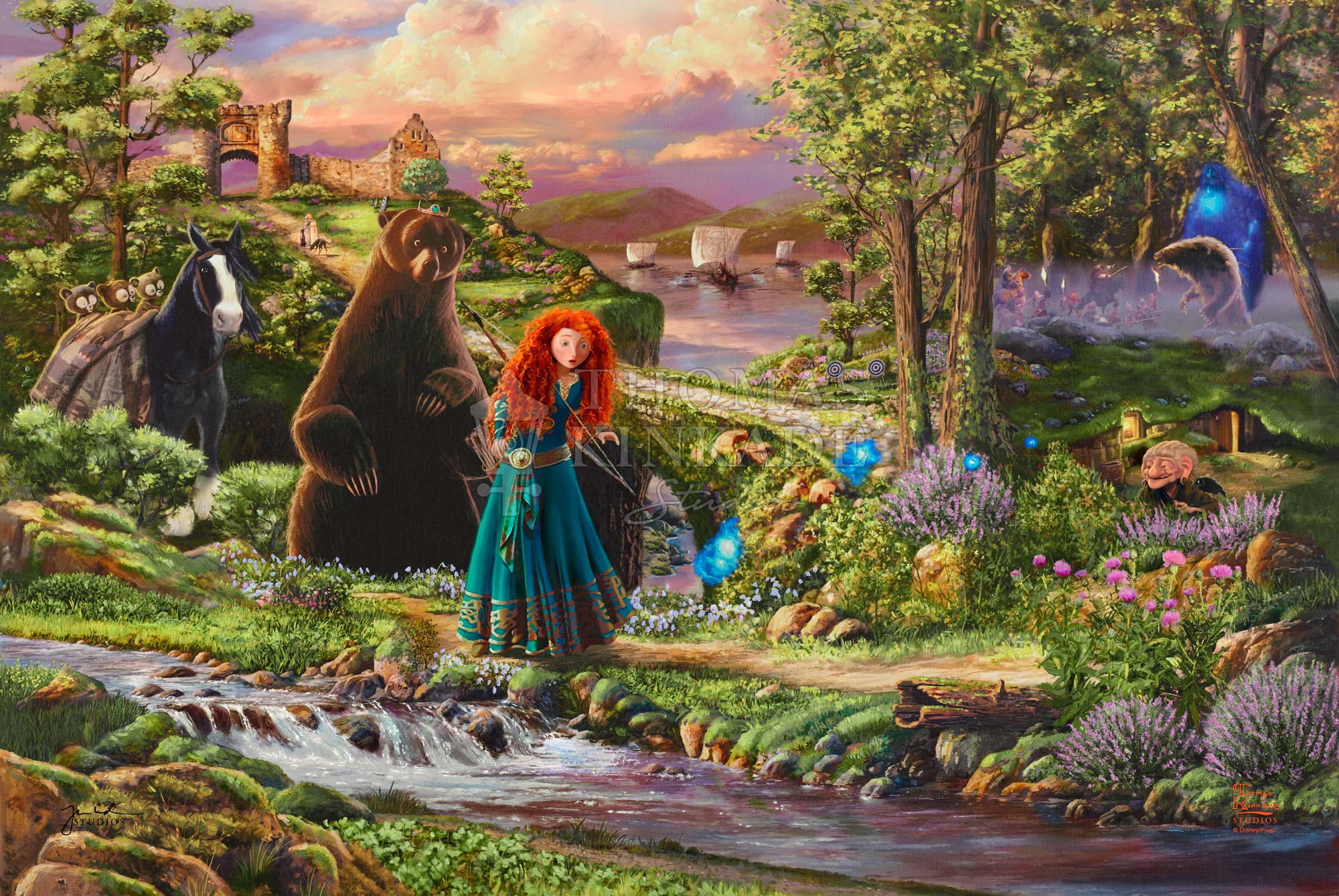 Shop Disney/Pixar Brave - Jewel Edition Art Wall Art From Thomas