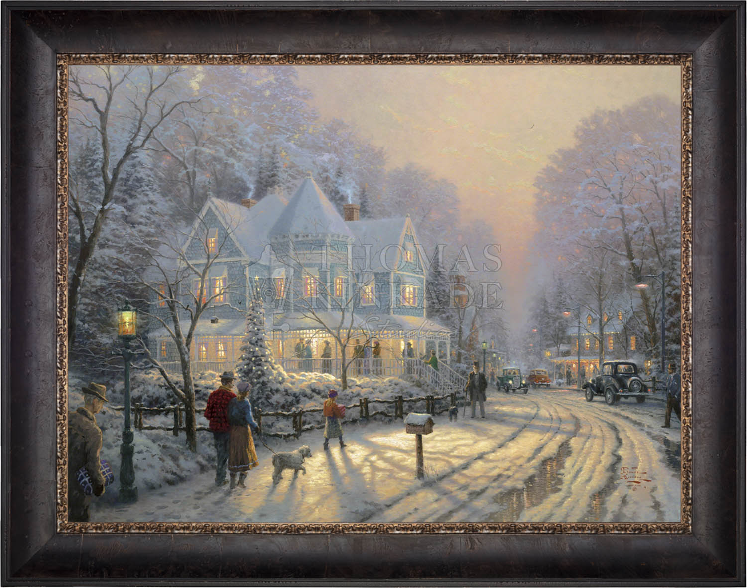 A Holiday Gathering - Limited Edition Canvas Limited Edition