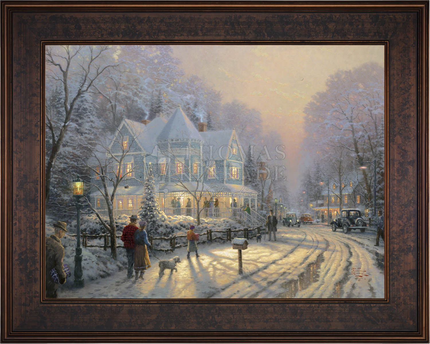 A Holiday Gathering - Limited Edition Canvas Limited Edition