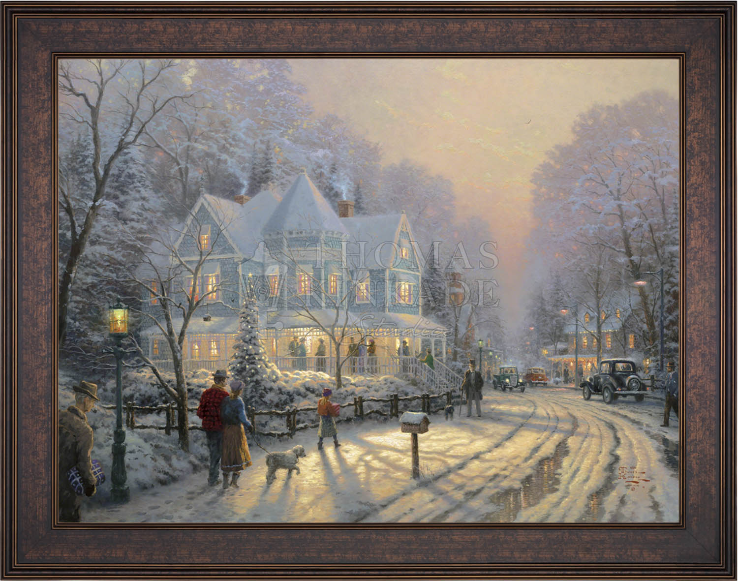 A Holiday Gathering - Limited Edition Canvas Limited Edition
