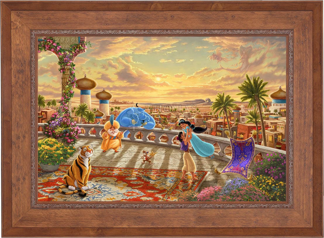 Shop Disney Jasmine Dancing in the Desert Sunset - Jewel Edition