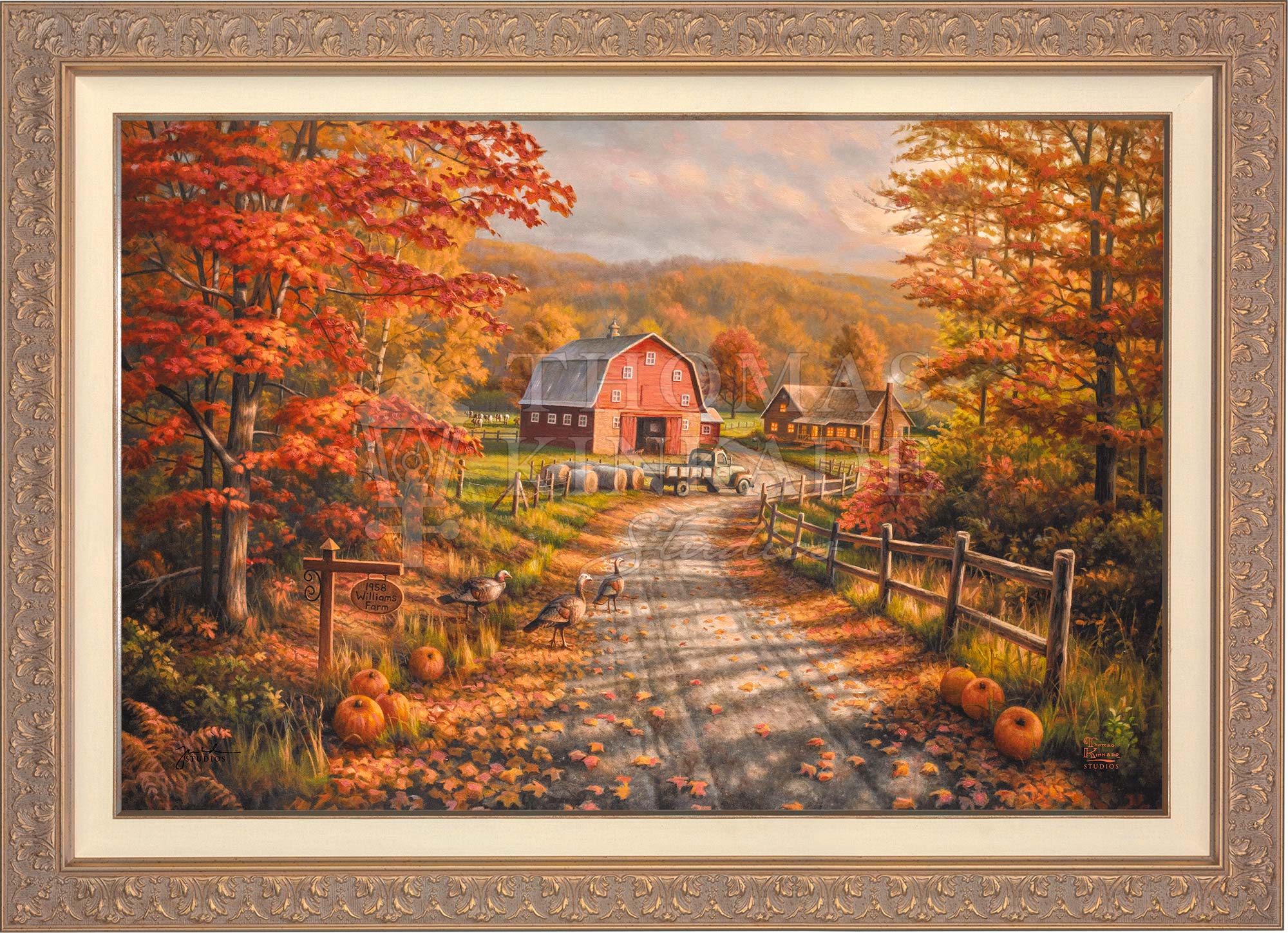 Late Afternoon on the Farm - Limited Edition Canvas – Thomas